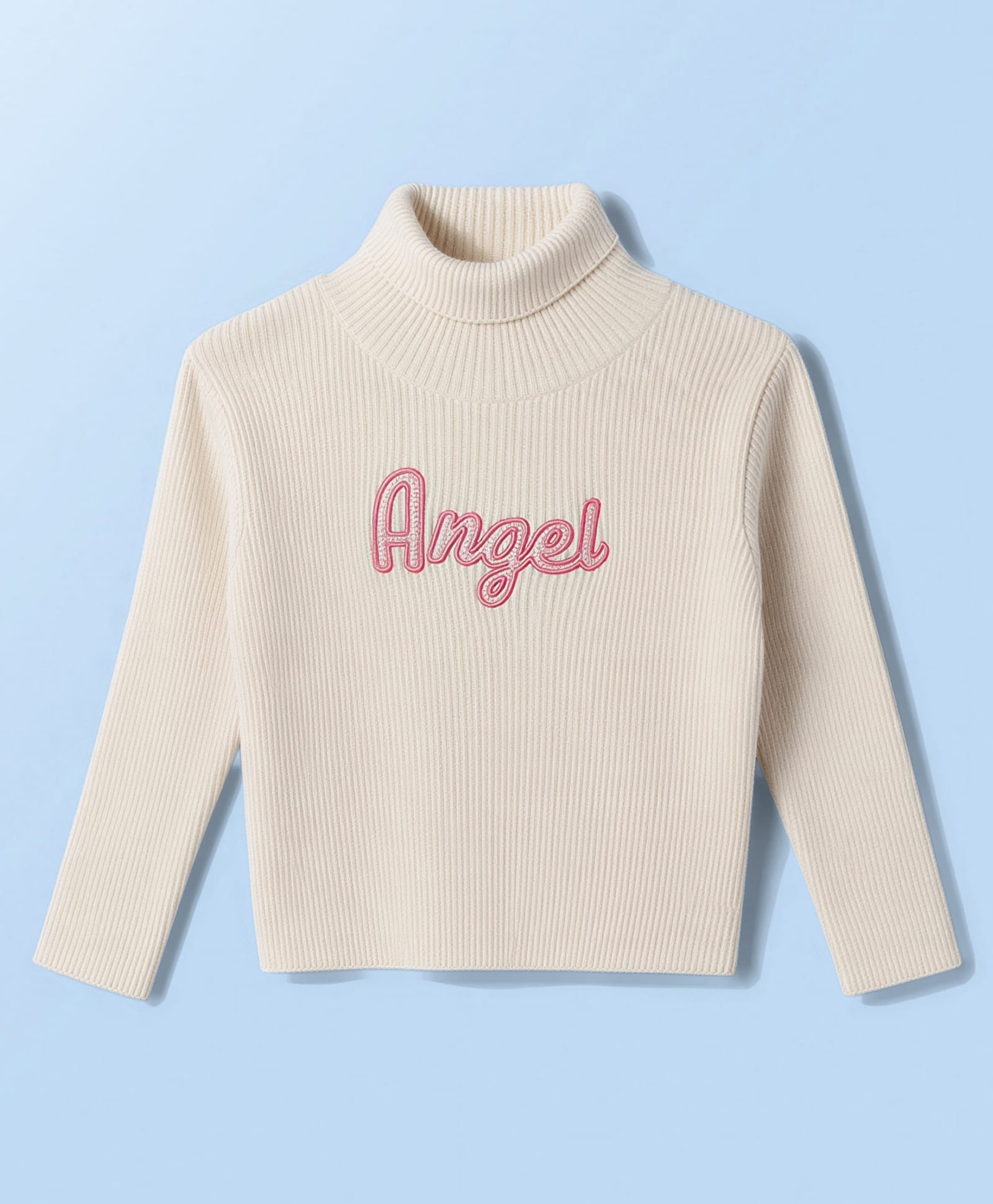 Babyhug Knit Full Sleeves Text Embroidered Pullover Sweater - White-picture-22
