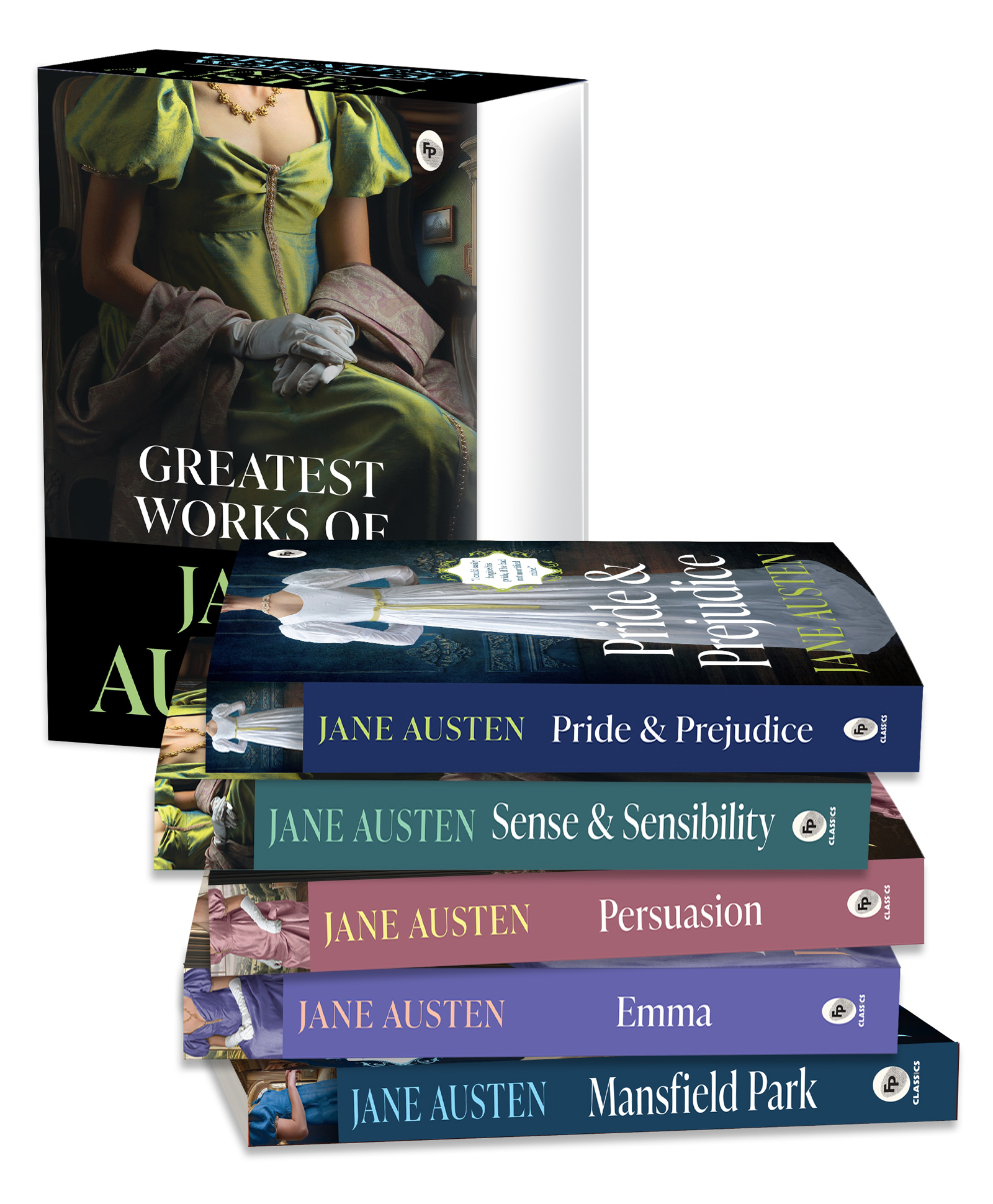 Greatest Works of Jane Austen (Set of 5 Books), Fiction, Pack of-5-English-image-25