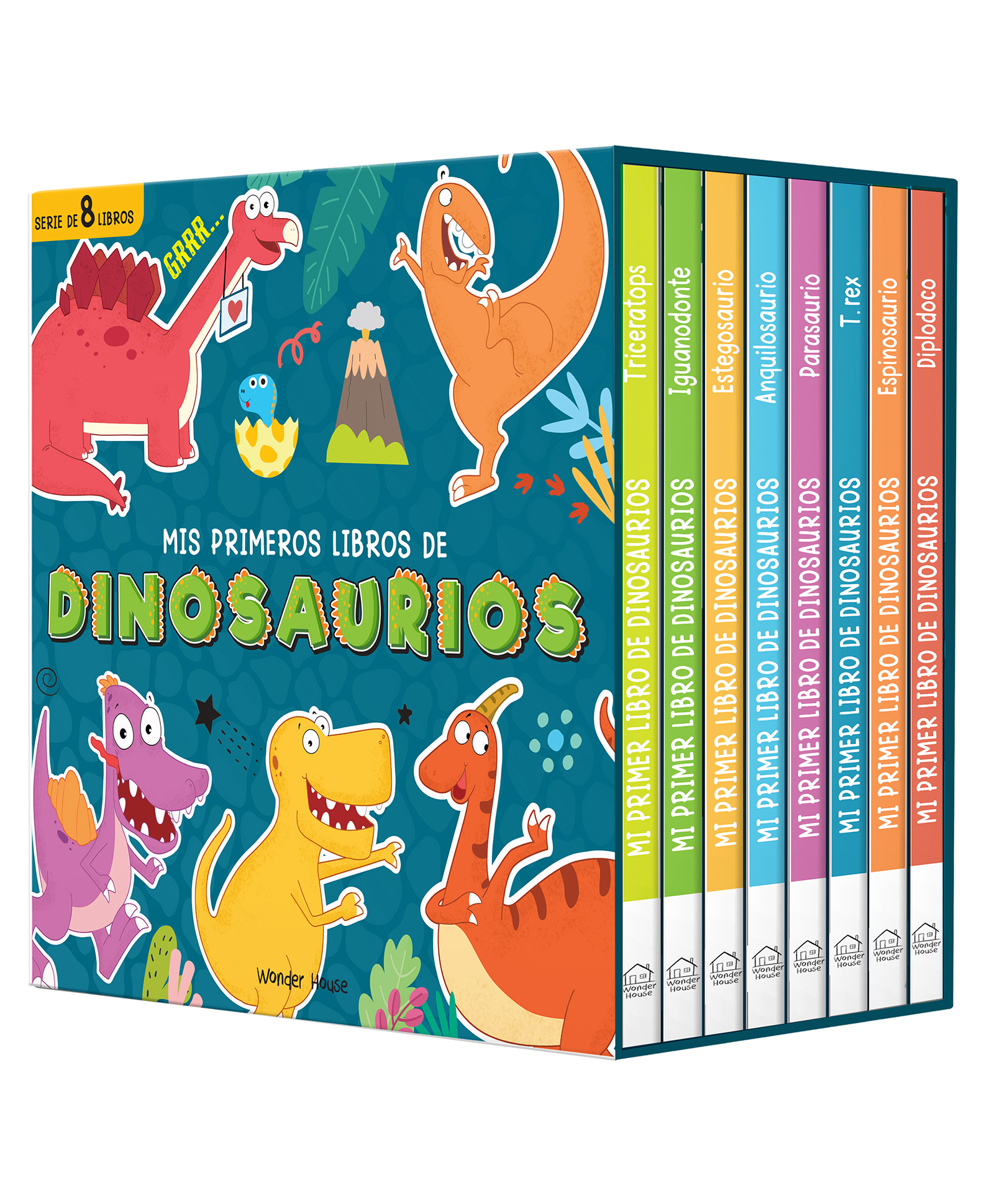 My First Dino Board Book Boxed Set- Spanish, My First Dino Board Book-Spanish, Pack of-8-Spanish-image-24