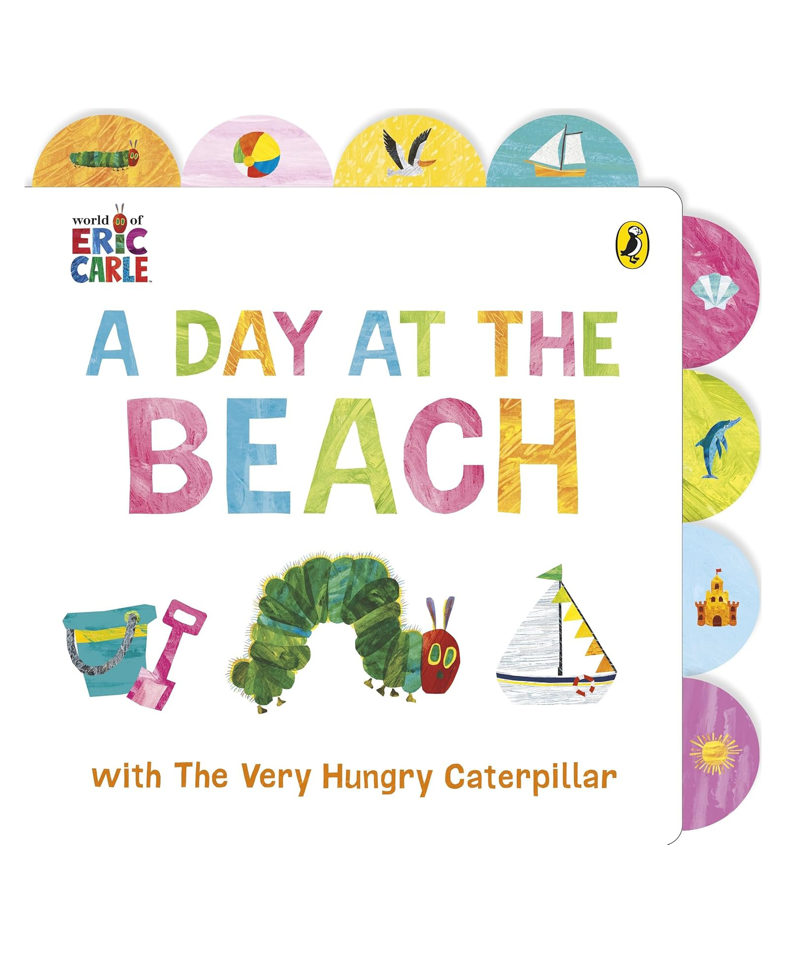 A Day At The Beach With The Very Hungry Caterpillar : Tabbed Board Book By Eric Carle - English-image-12