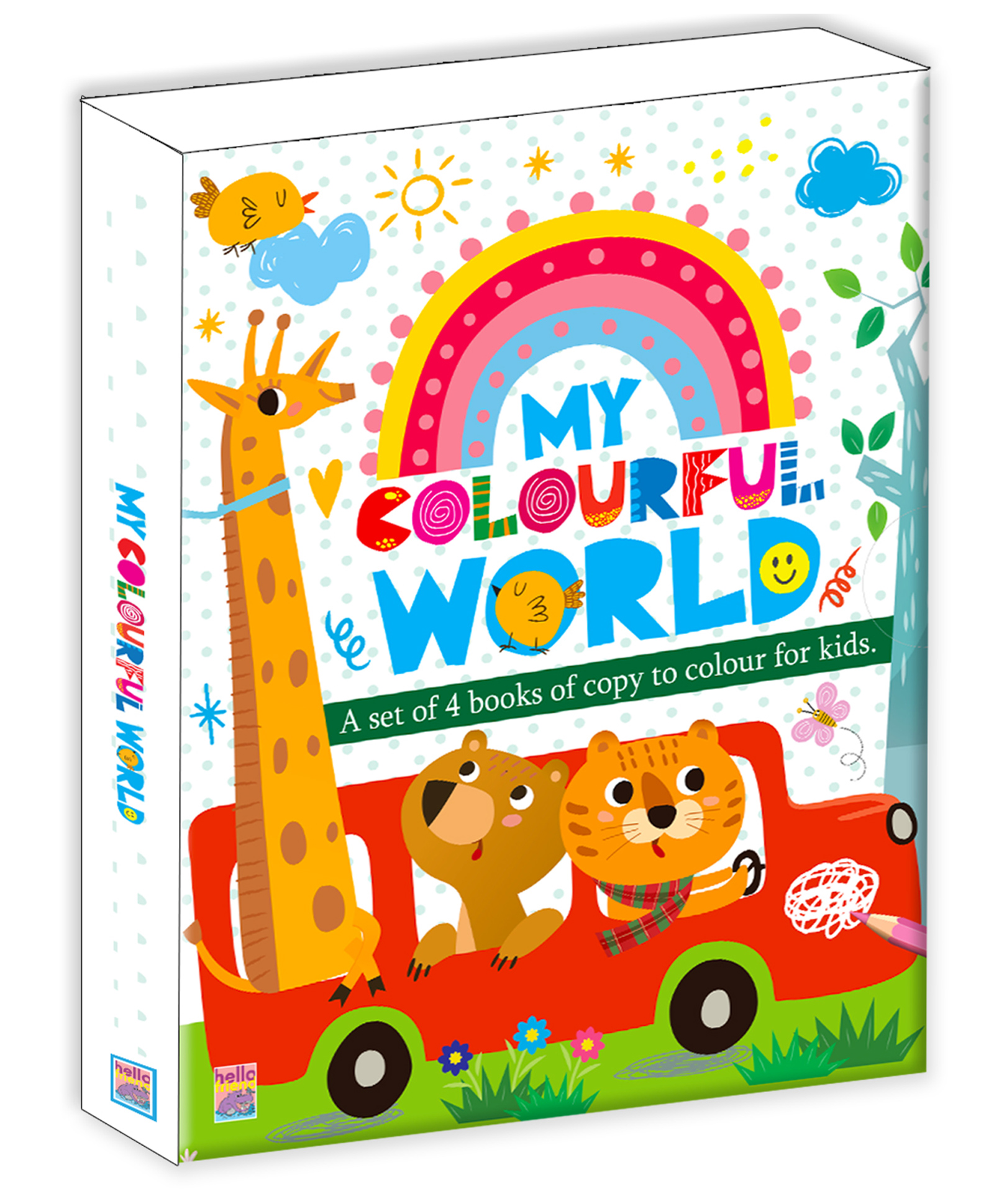 MY Colourful World Set of 4 Books Board Book by Hellofriend books - English-image-21