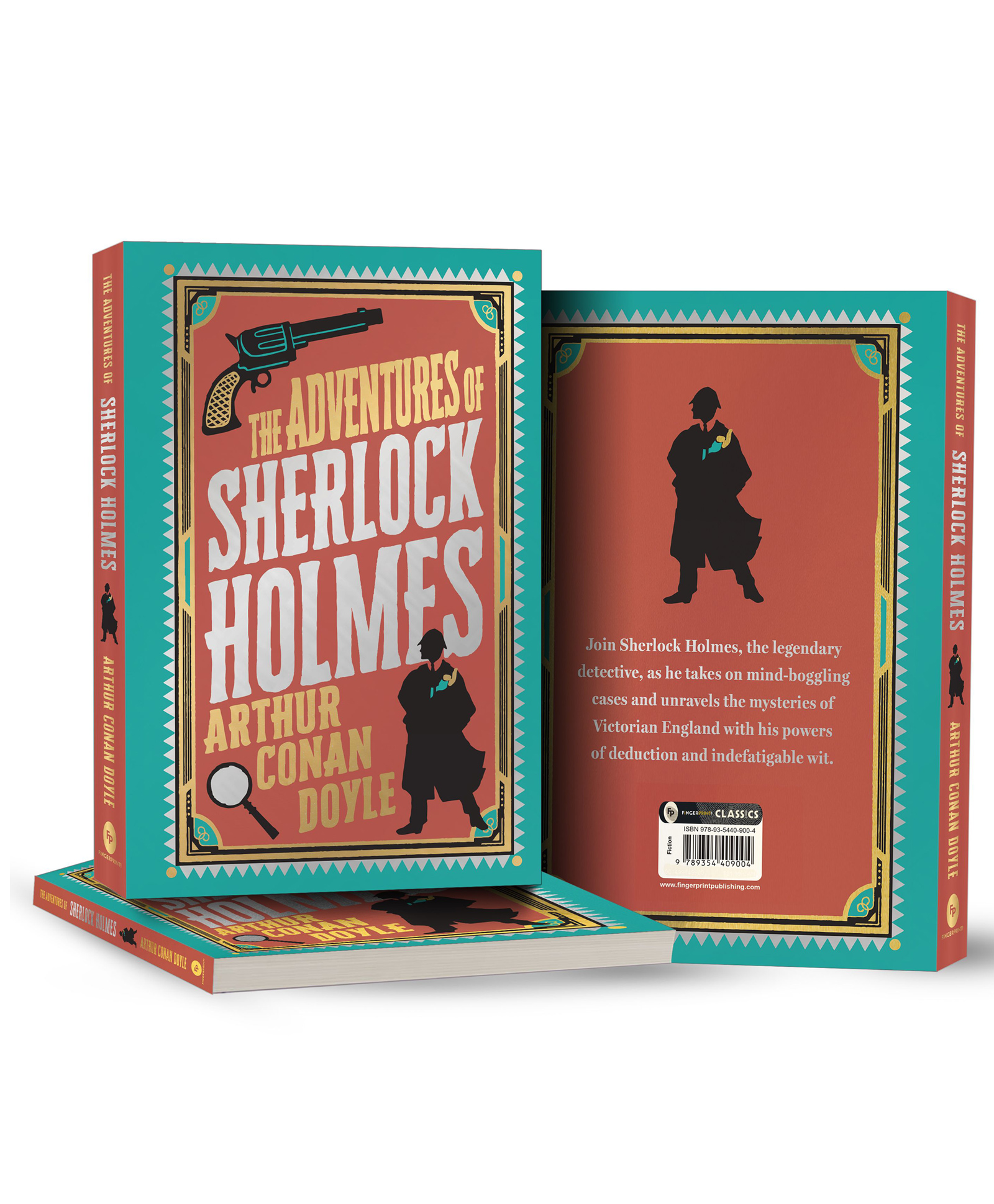 fingerprint The Adventures of Sherlock Holmes (Deluxe Hardbound Edition),Fiction, Pack of-1-English-picture-32