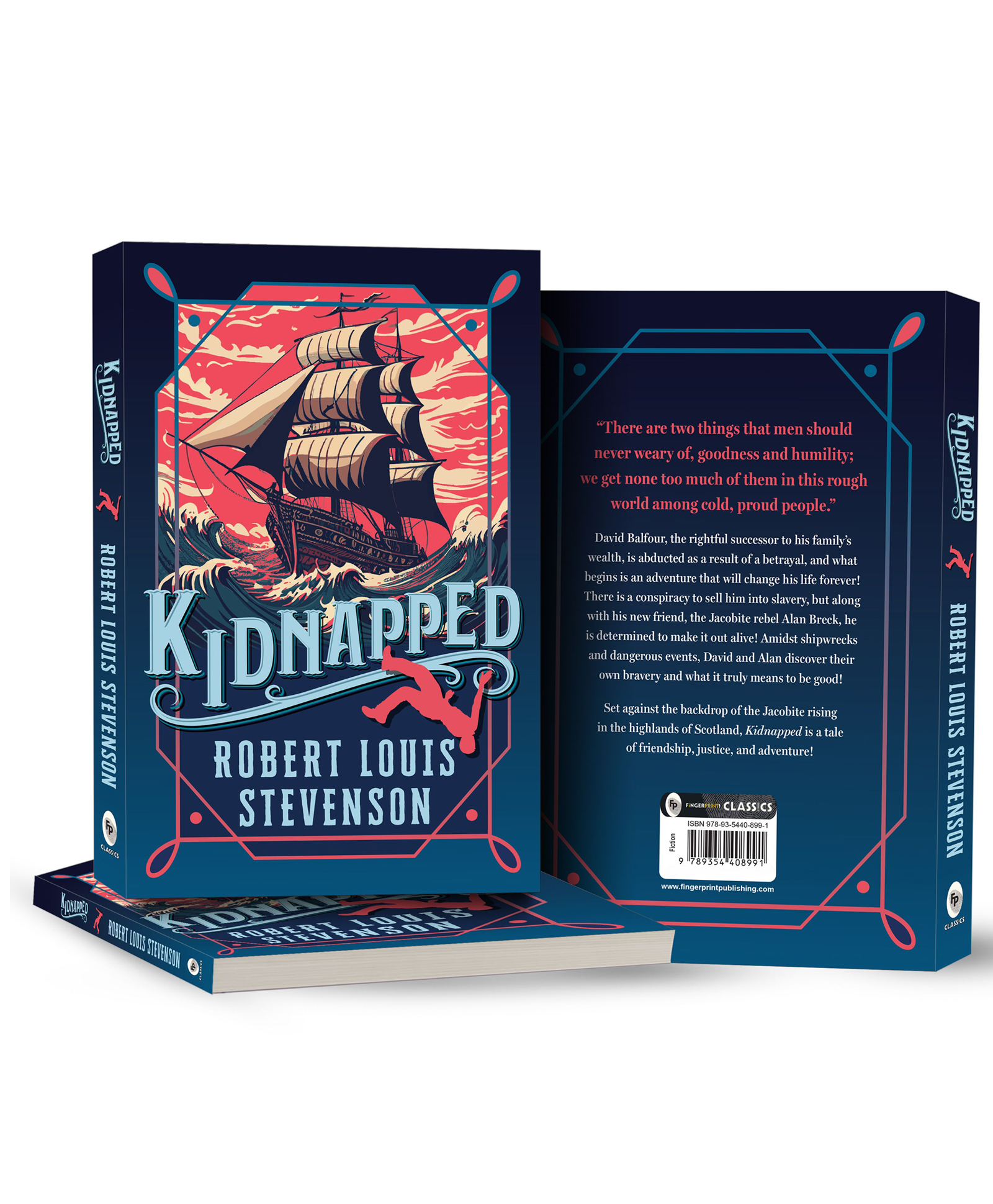 fingerprint Kidnapped, Fiction, Pack of-1-English-picture-1