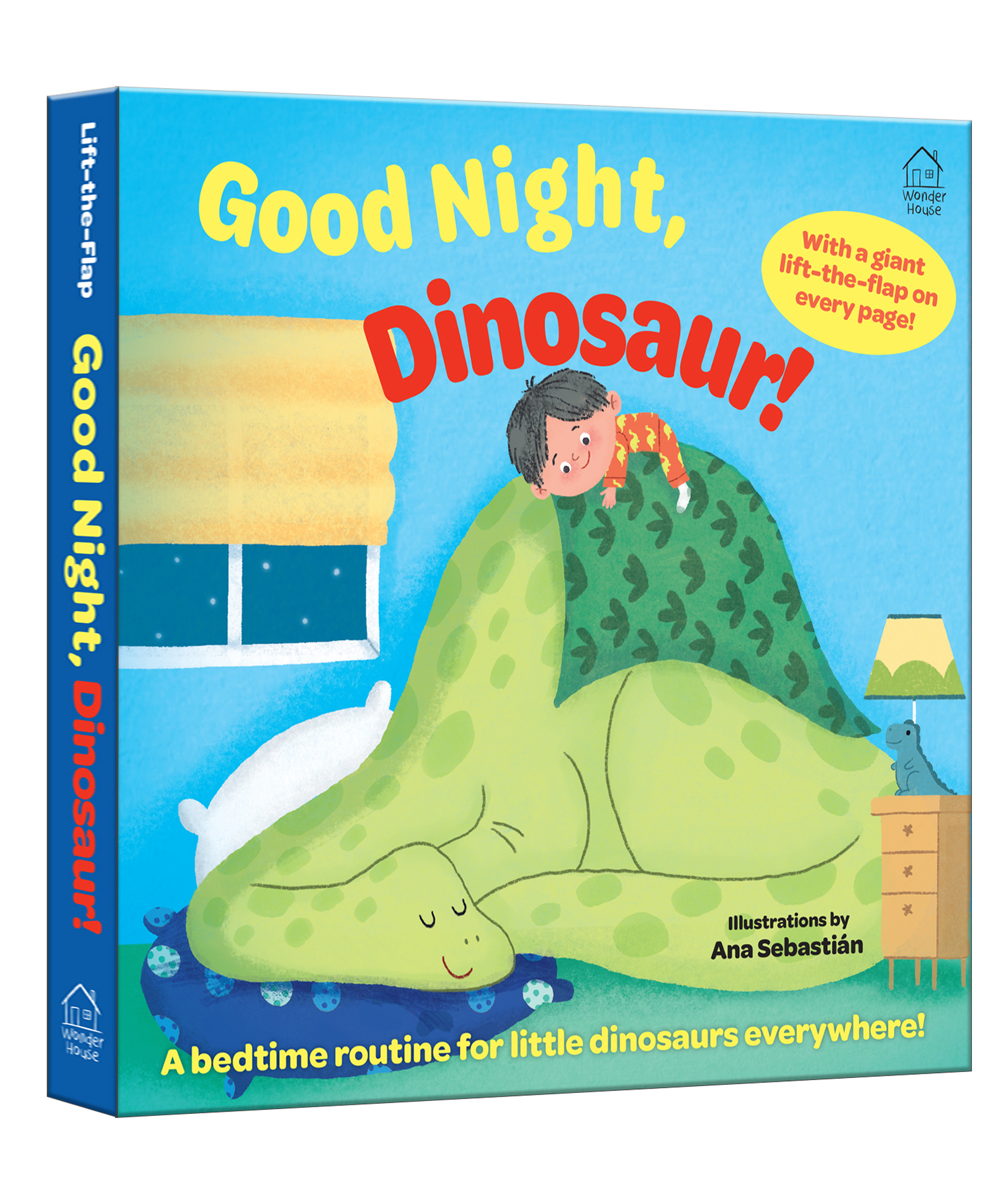 Good Night, Dinosaur! (Lift the Flap),Lift the Flap, Pack of-1-English-image-37