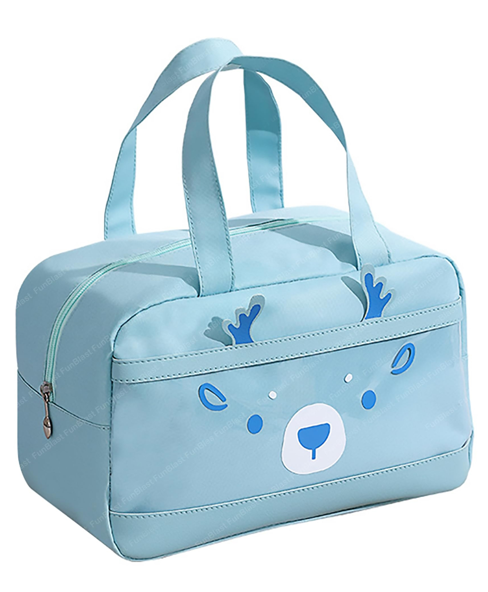 FunBlast Multipurpose Insulated Lunch Bag for Men, Women & Daily Use - Sky Blue-picture-22