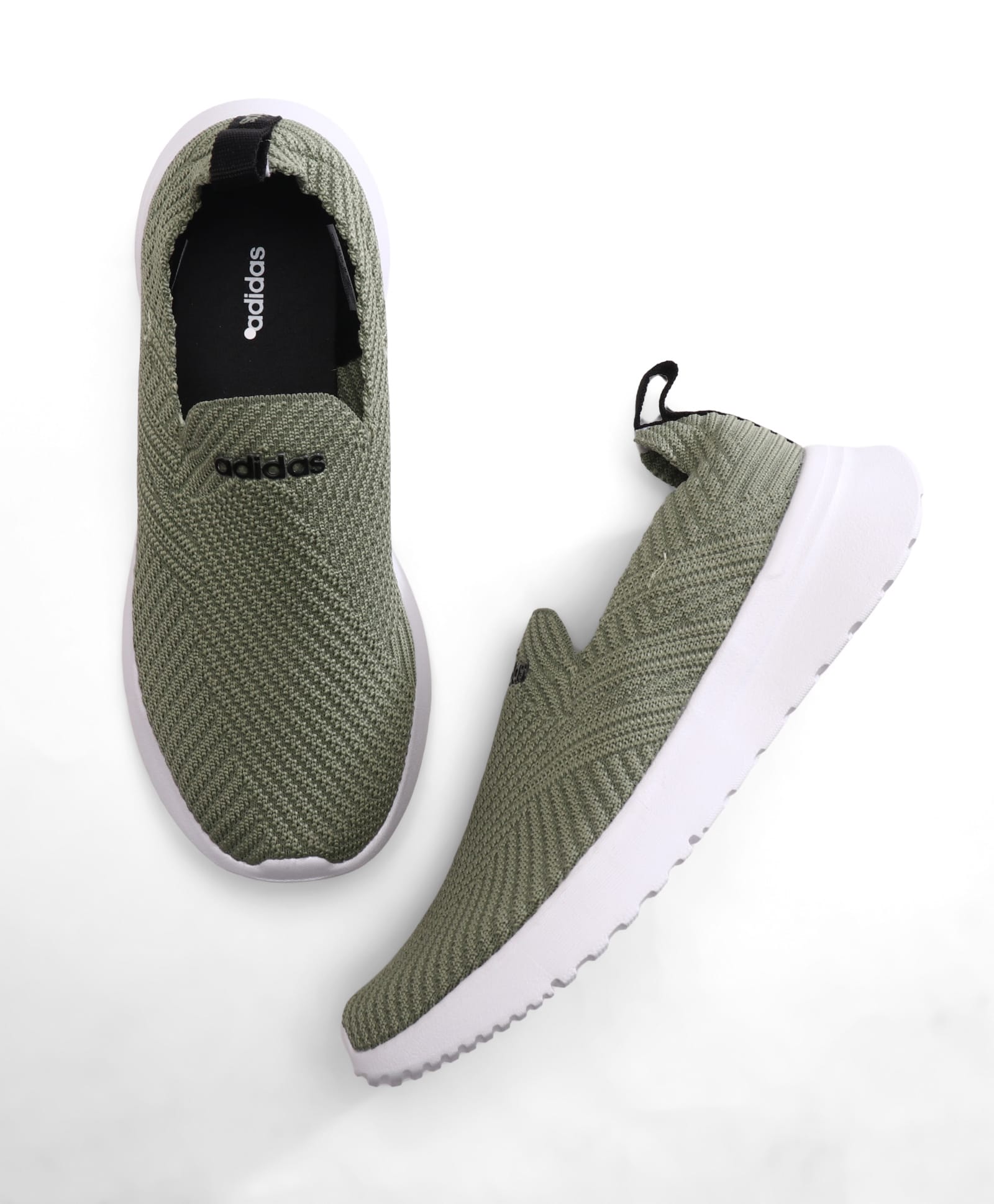 ADIDAS KIDS Slip On Solid Casual Shoes - Olive Green-image-41