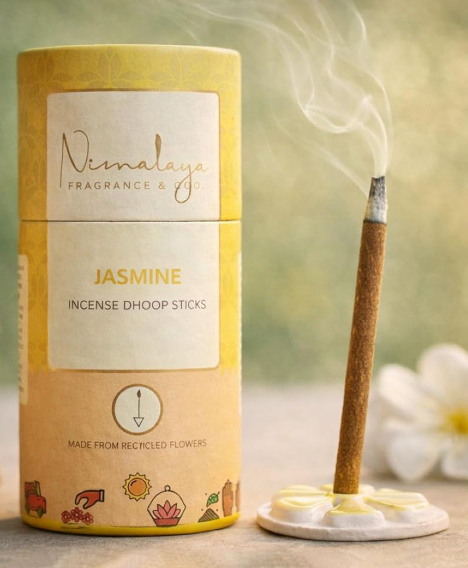 Nirmalaya Jasmine Dhoop Sticks Floral Bliss-picture-15