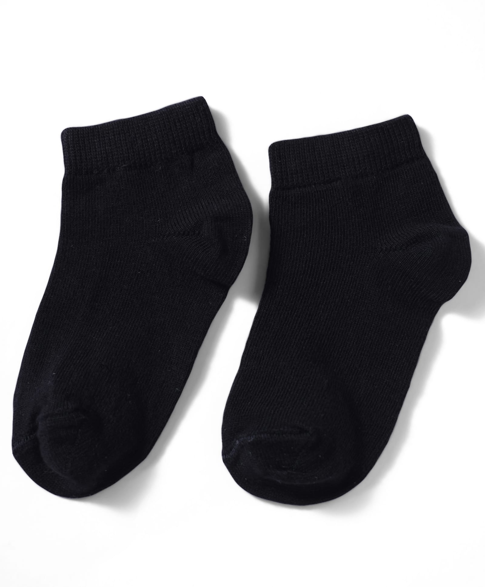 Mustang Cotton Knit Ankle Length Solid Colour School Socks - Black-image-29