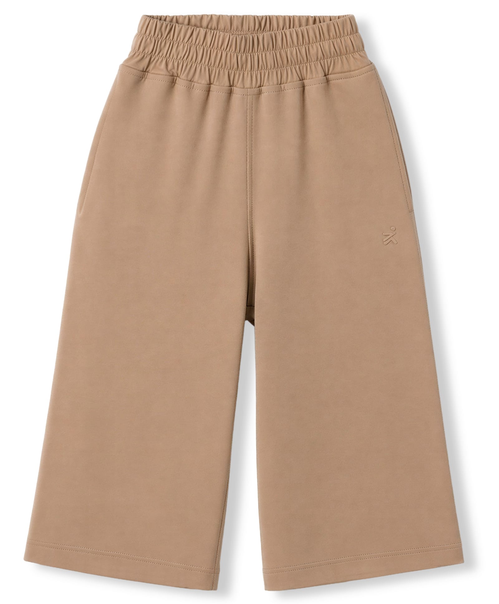 Doreme Single Jersey Knit Full Length Solid Colour Track Pant - Tan-picture-25