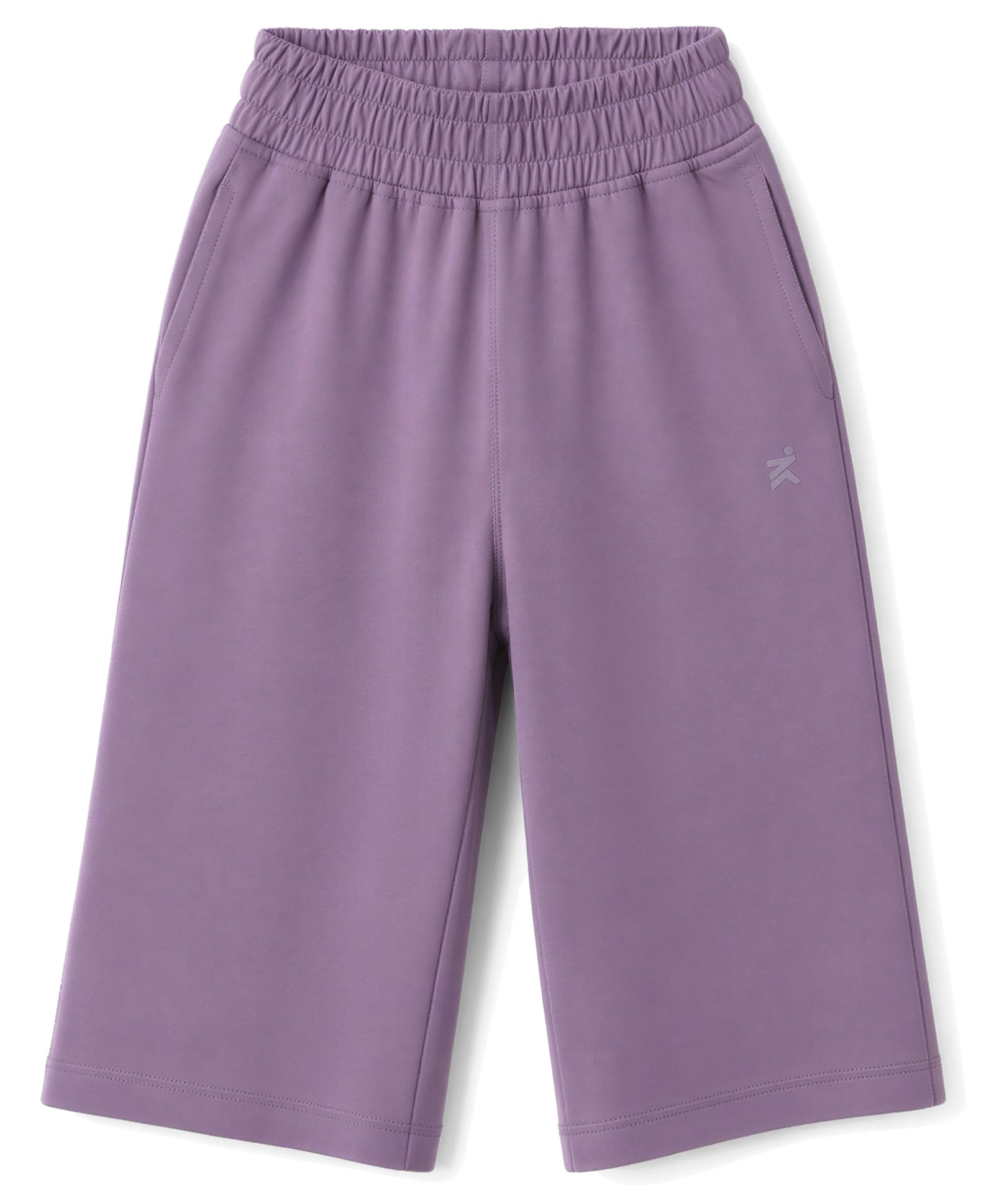 Doreme Single Jersey Knit Full Length Solid Colour Track Pant - Mauve-picture-18