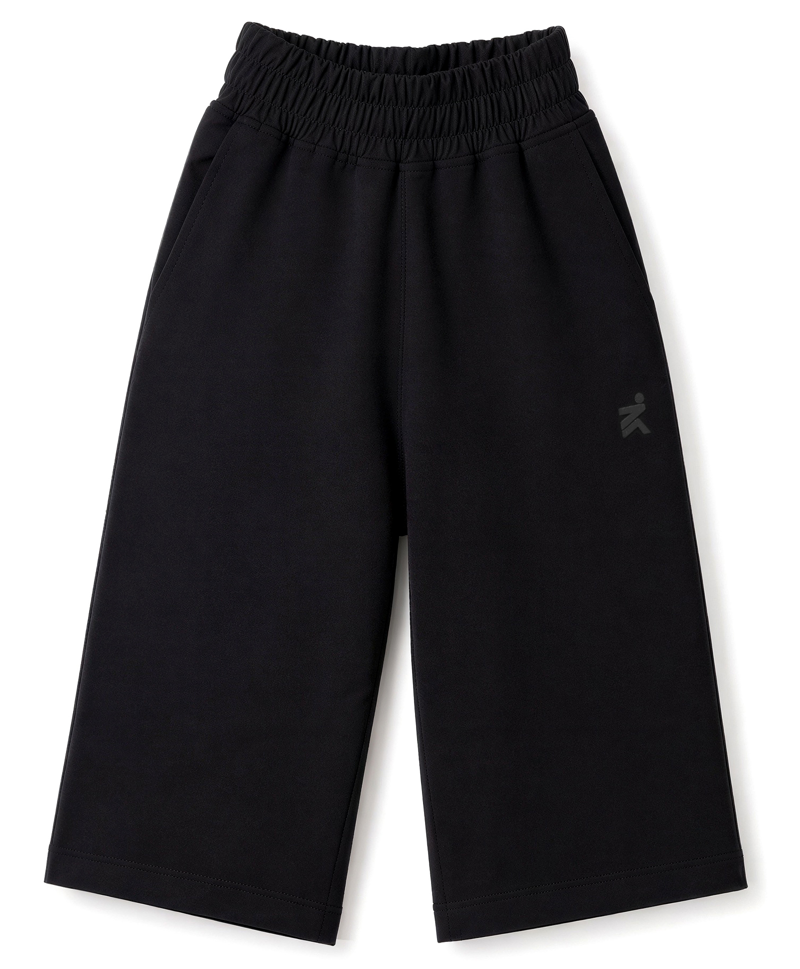 Doreme Single Jersey Knit Full Length Solid Color Lounge Pant - Black-picture-23