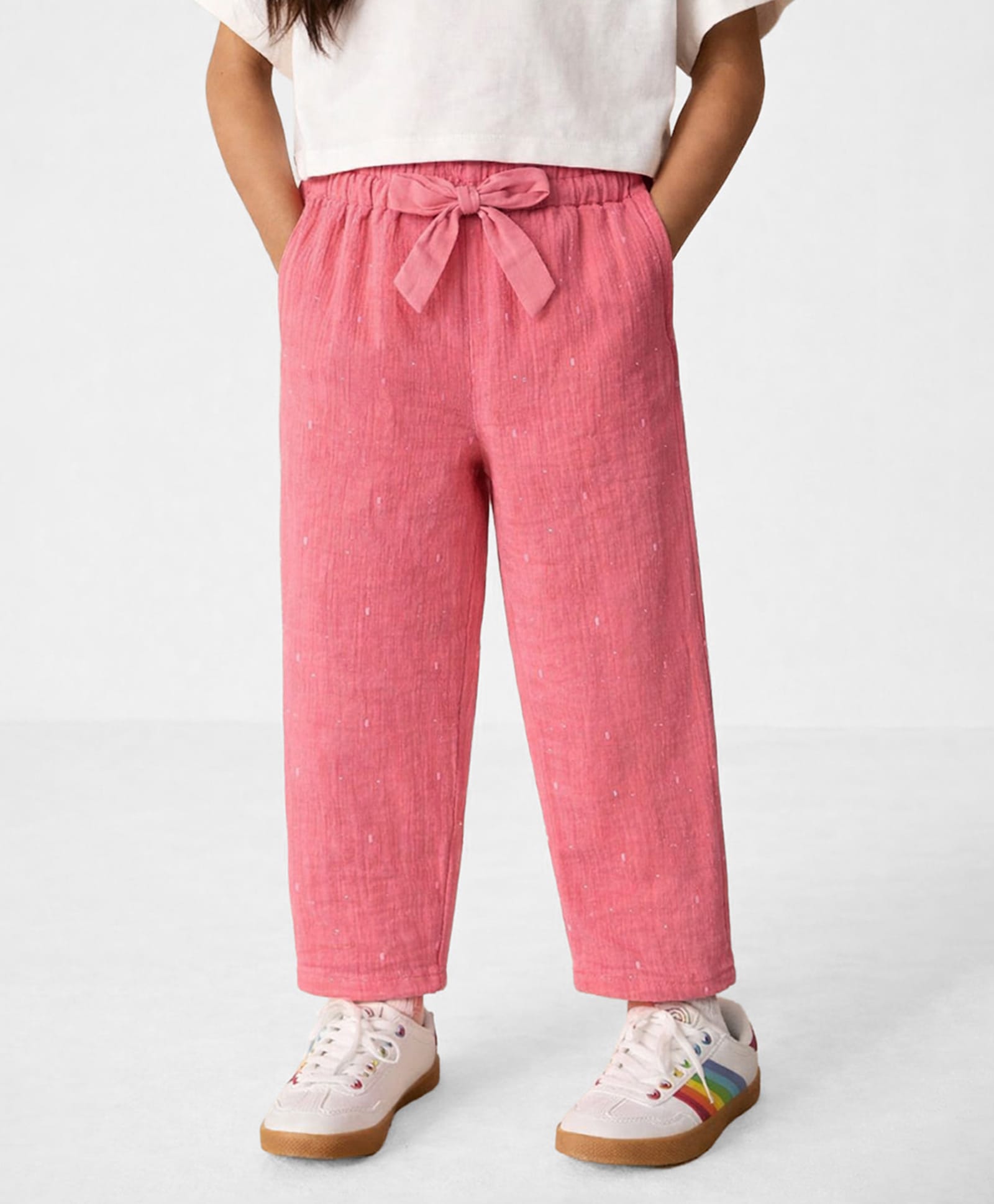 Somersault Cotton Woven Solid Pajama - Pink-picture-25