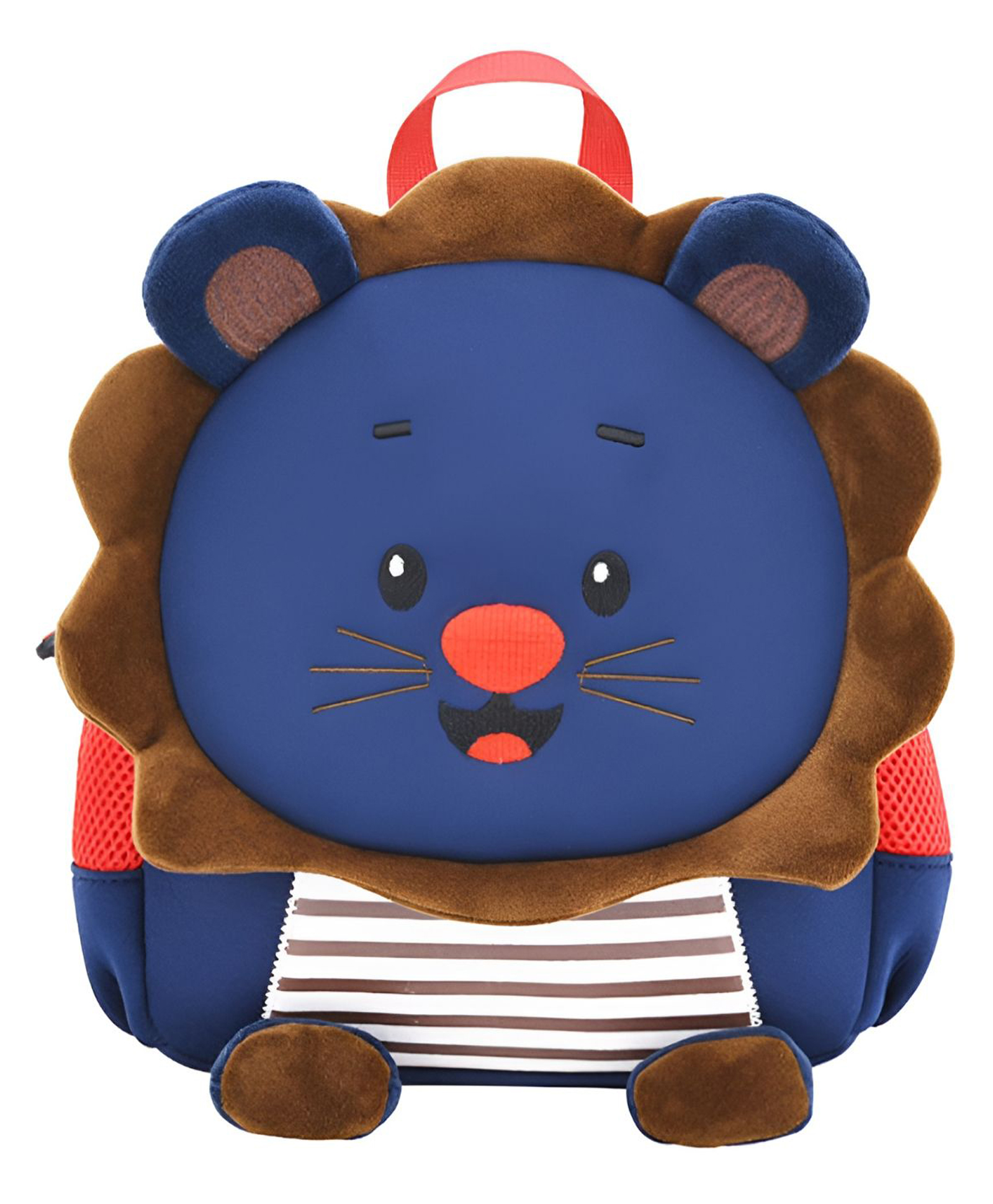 SCHOOLISH 10.2 Inches High Quality 3d Cute lion School Backpack with Anti-Theft Bag Children's School Bag for Kids- PACK OF 1- COLOR MAY VARY-image-49