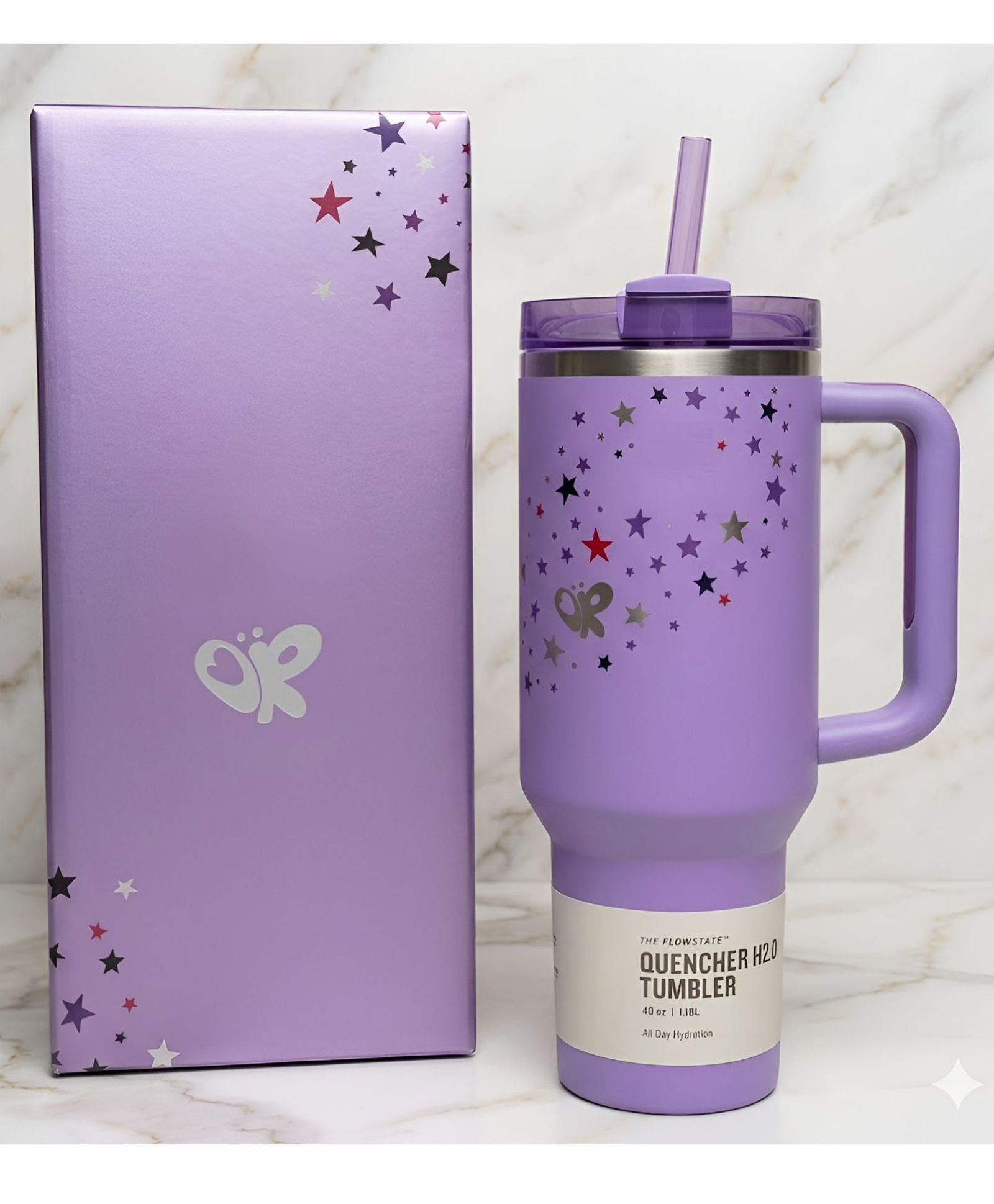 SCHOOLISH Barbie Design Insulated 1200ml Tumbler with Handle and Lid, Stainless Steel Vacuum Insulated Tumbler for kids and adults - PACK OF 1- COLOR MAY VARY-image-0