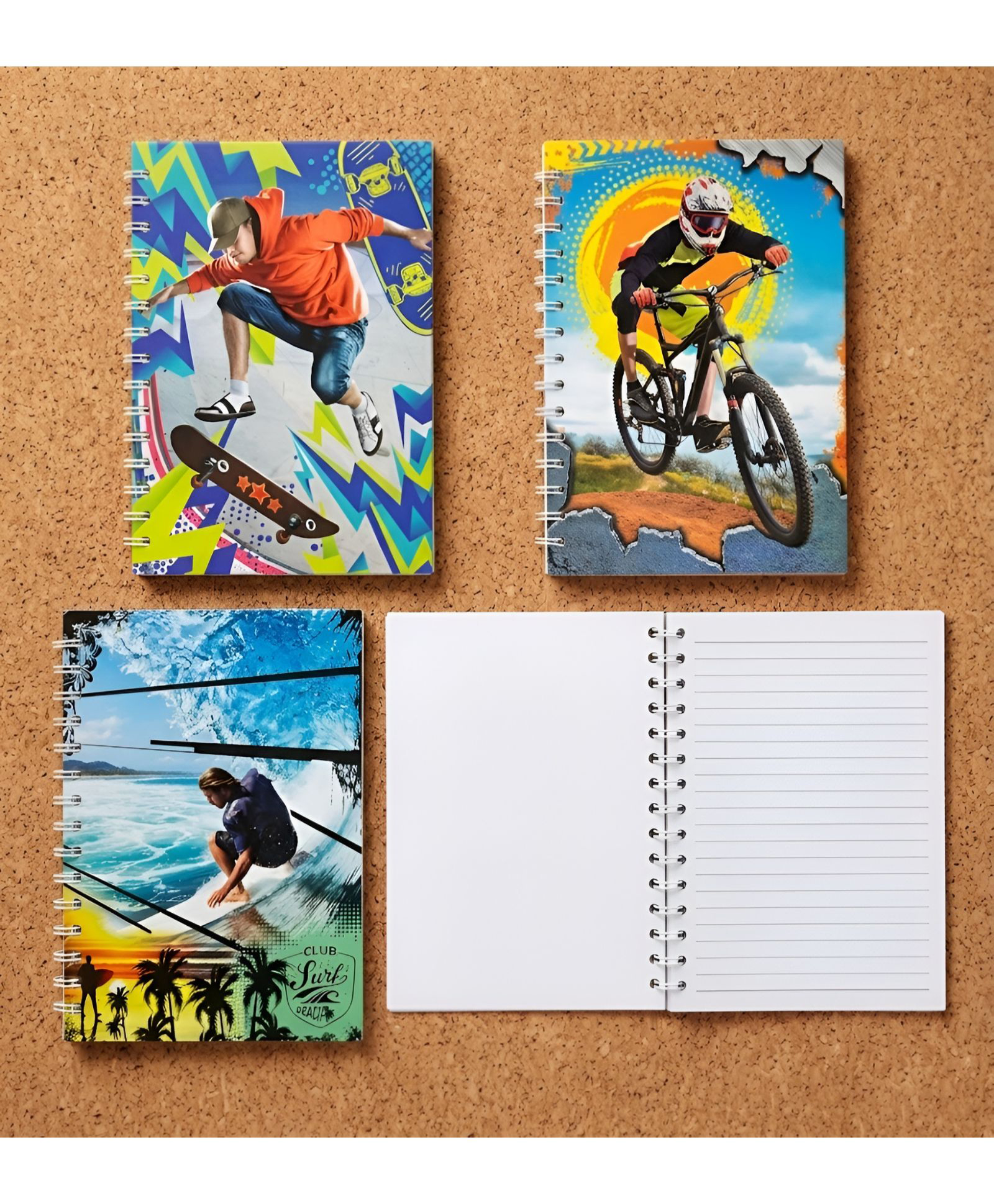 SCHOOLISH Spiral Notebook | 200 No - Single line(Pack of 6) | A4 Size Notebook - Suitable for practice, college notes , notes writing etc - PACK OF 1 - COLOR MAY VARY-image-21