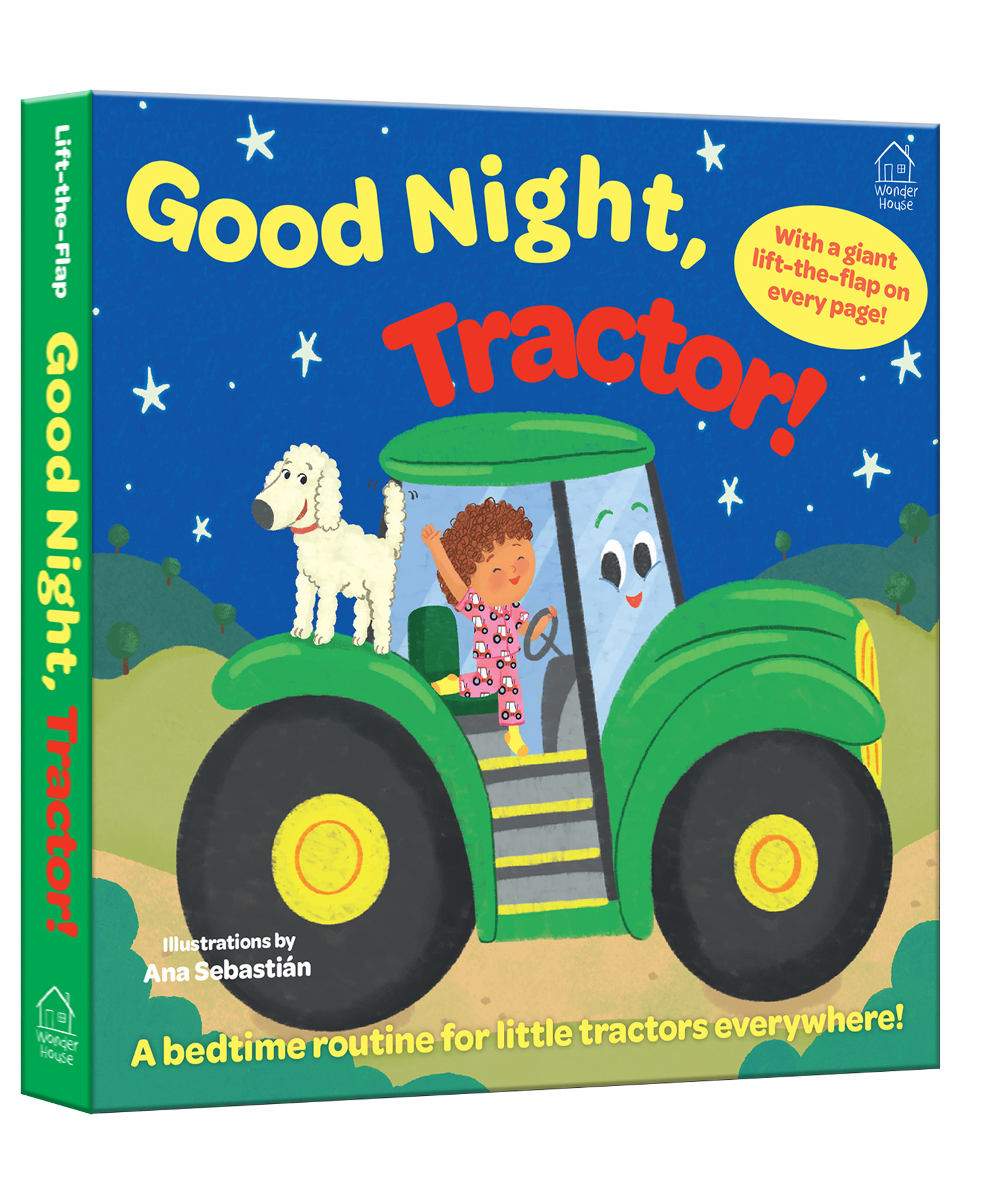 Good Night, Tractor! (Lift the Flap),Lift the Flap, Pack of-1-English-image-38