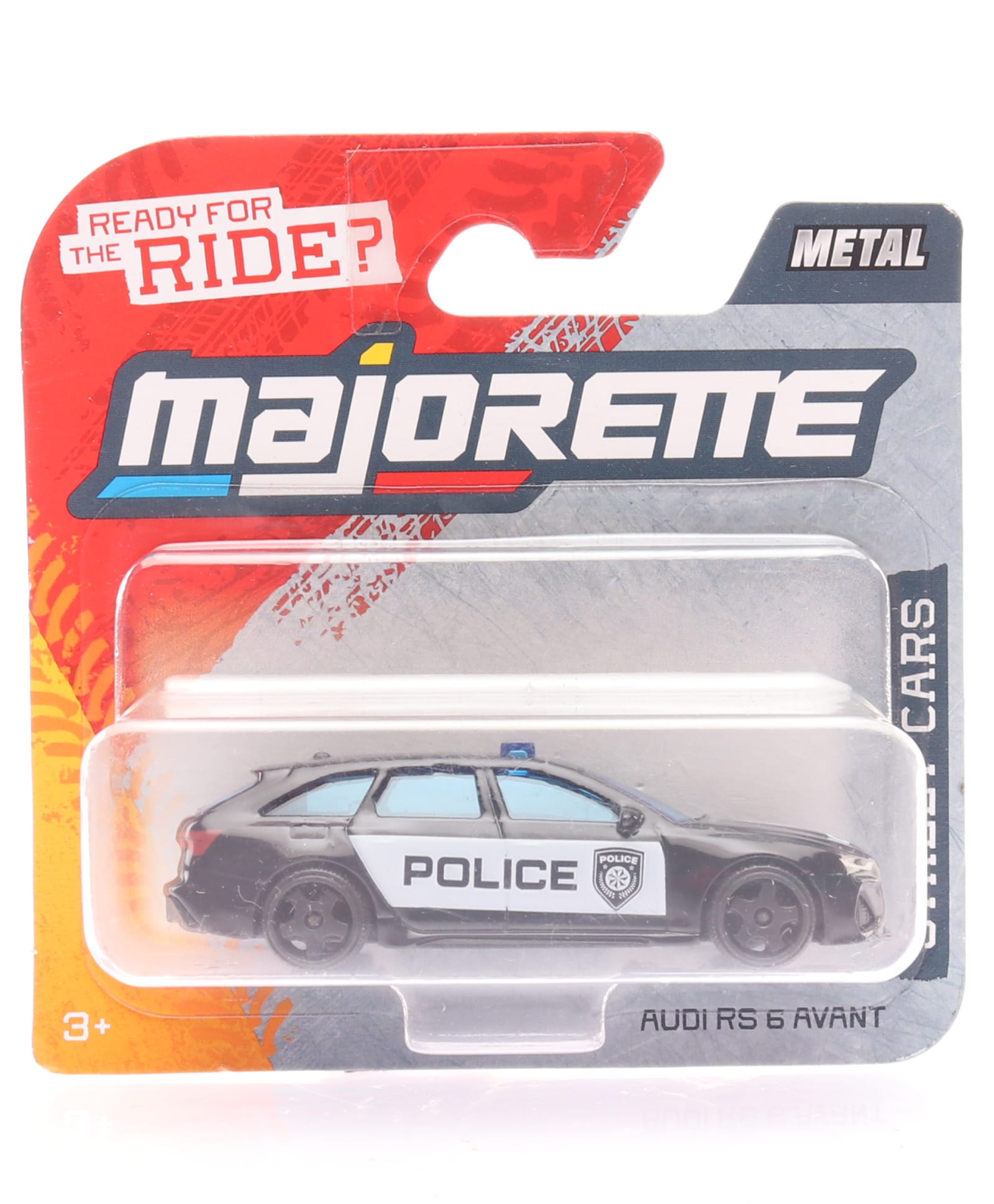 Majorette Audi RS 6 Avant Police Die-Cast Car Black-picture-20