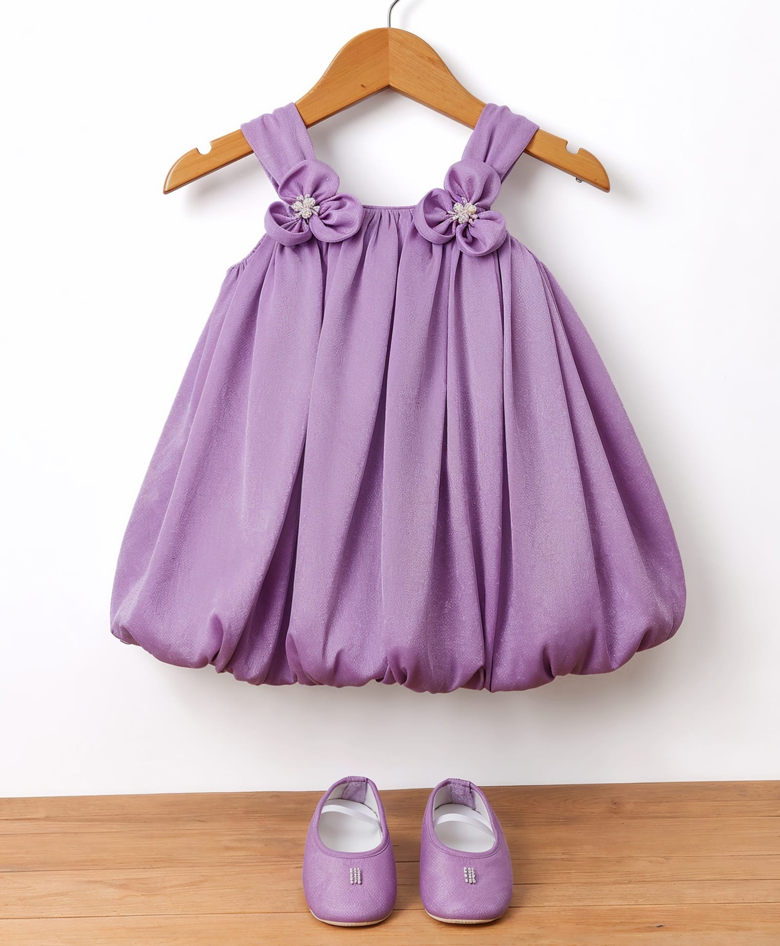 Bluebell Female Sleeveless T-issue Party Dresses and Gowns LAVENDER 12 (0-6m)-picture-18