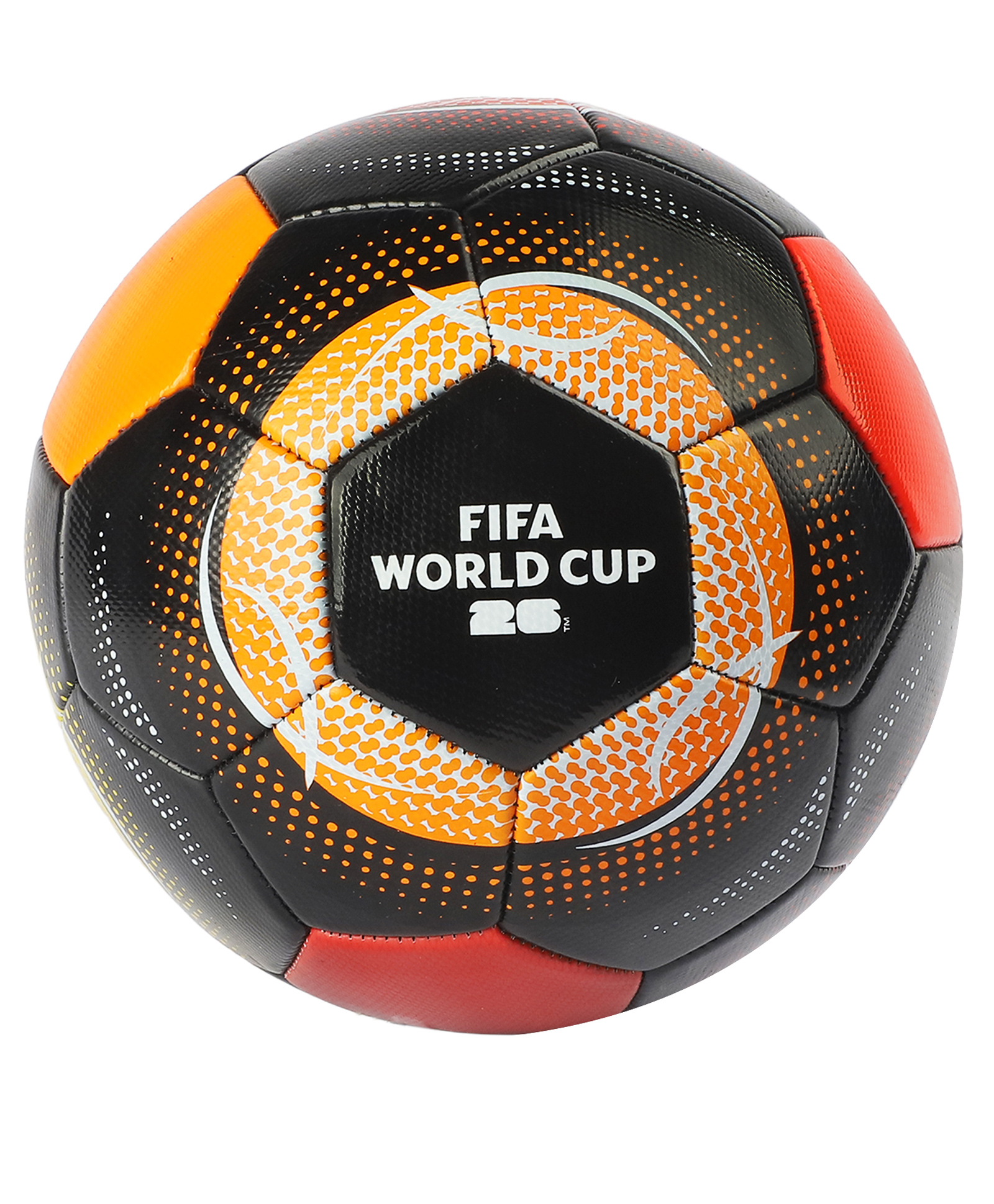 Hamleys Official FIFA World Cup 2026 Size 5 Match Football - Black-picture-10