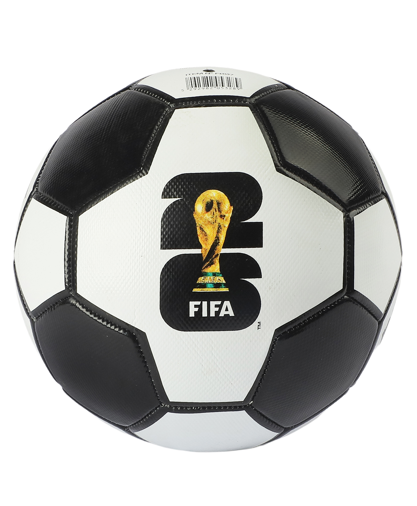 Hamleys Official FIFA World Cup 2026 Size 5 Trophy Match Football - White-image-33