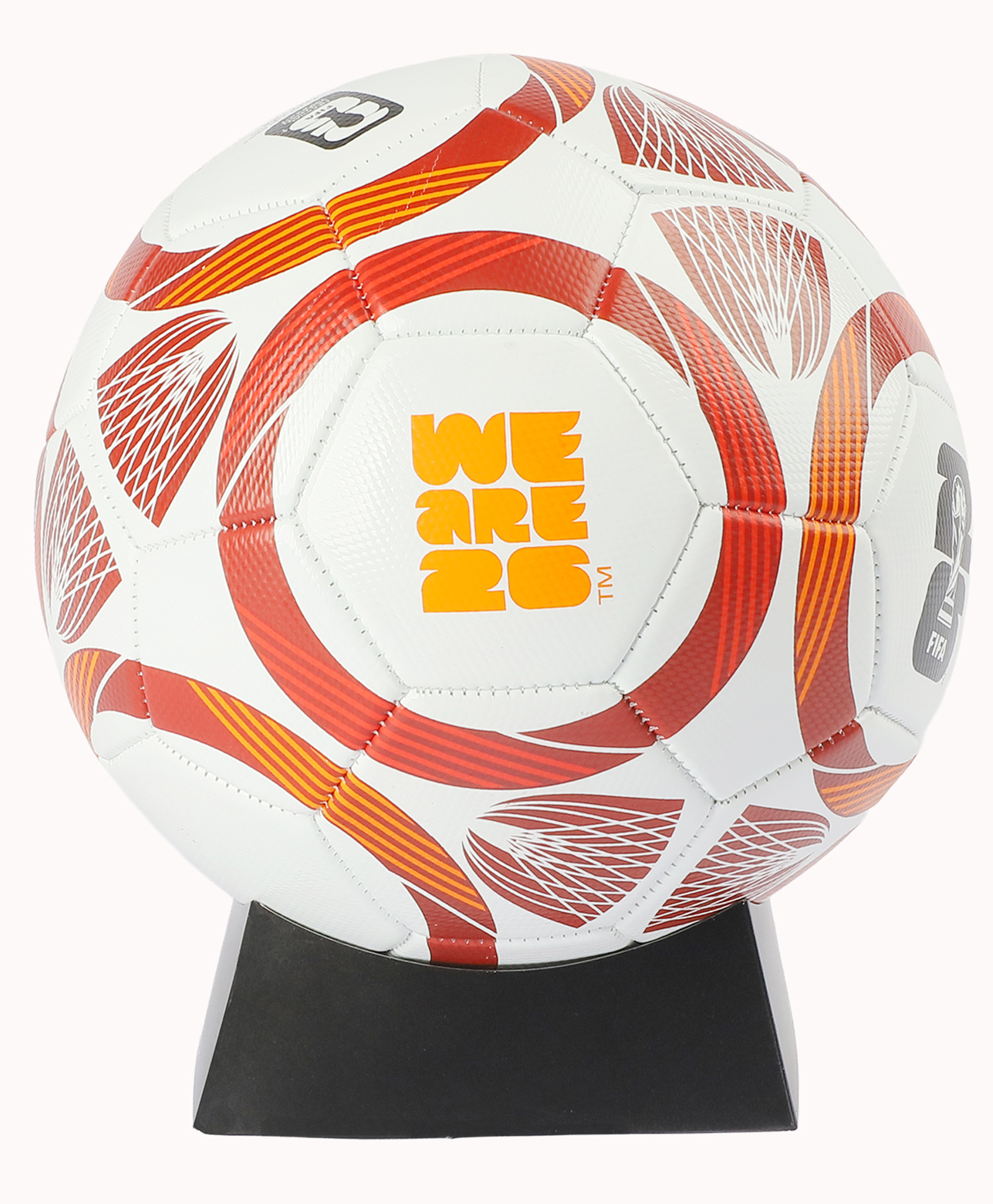Hamleys Official FIFA World Cup 2026 WR26 Size 5 Match Football - RED-image-34