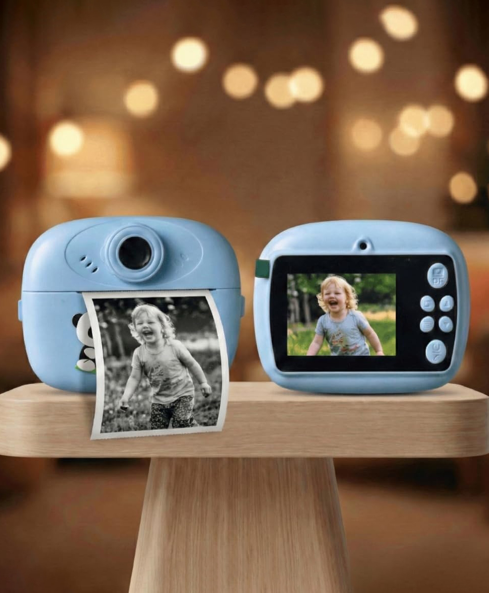 New Pinch Instant Digital Camera with Printing Paper and Color Pens Toy for kids Color & Design May Vary-picture-14