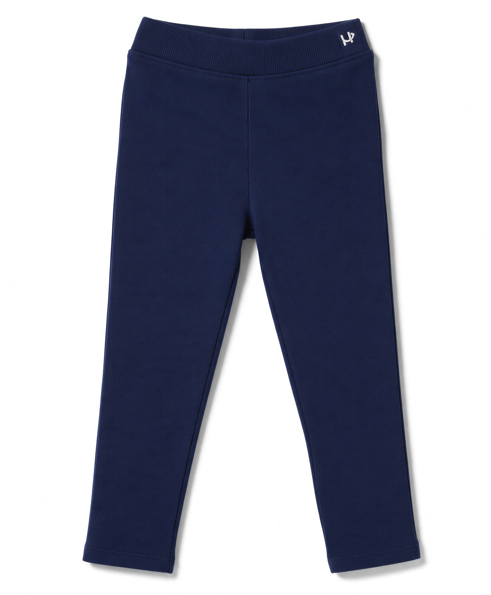 Honeyhap Premium Cotton Elastane Knit Full Length Solid Leggings With Bio Finish - Navy Blue-picture-34