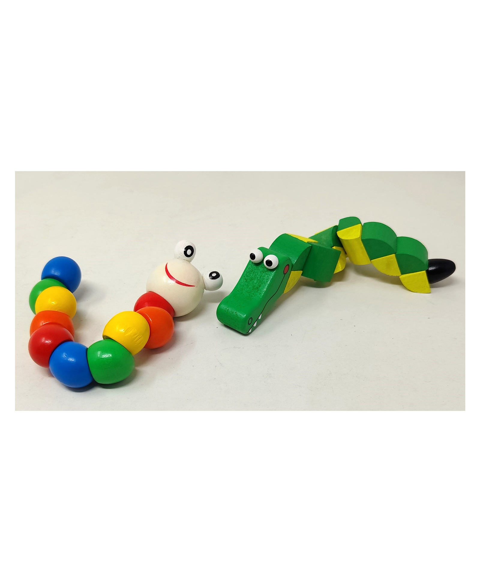 A&A Kreative Box Wooden Zig Zag Animals (Set of 2 Animals)- Green-image-43