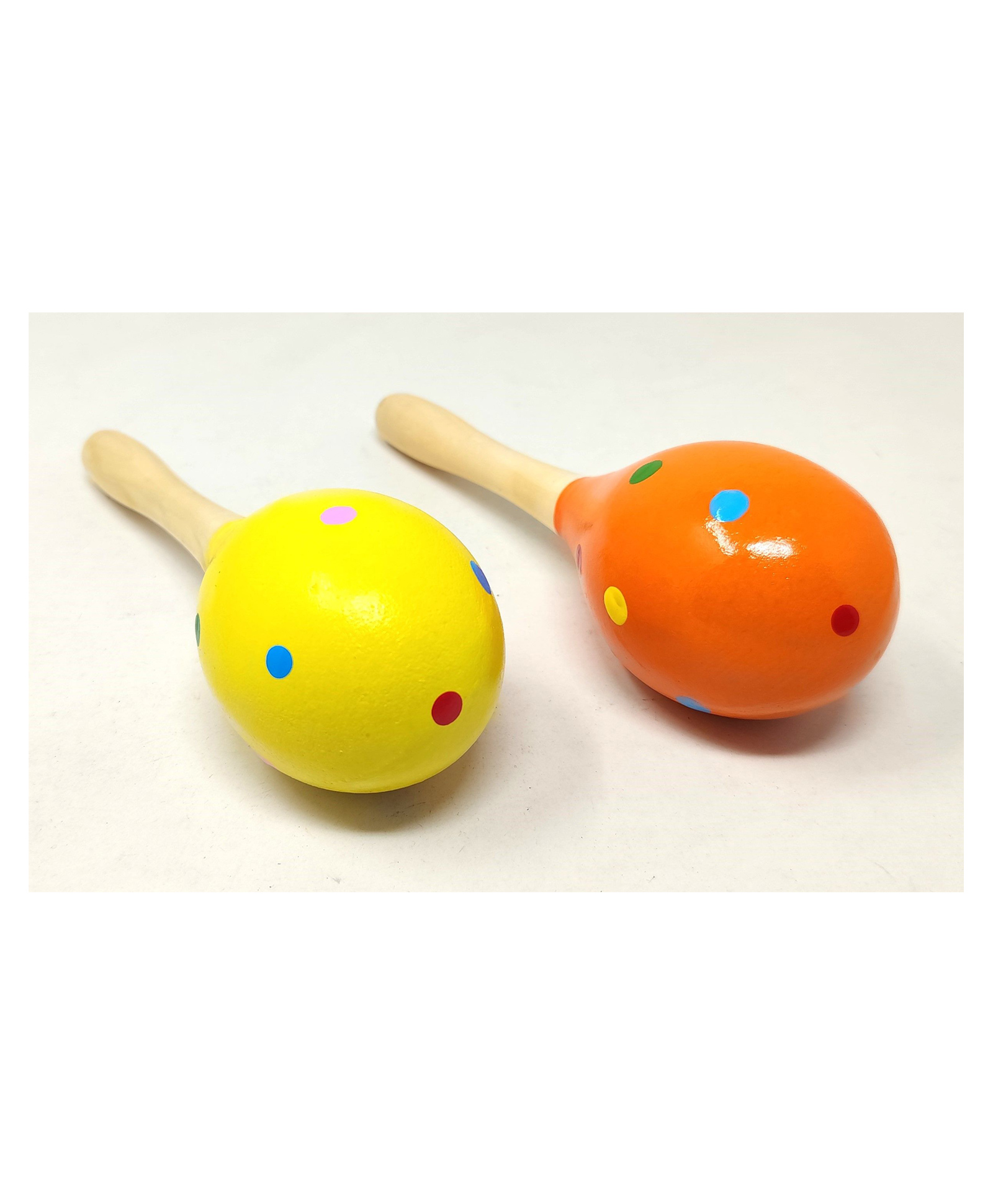 A&A Kreative Box Wooden Caribbean Rattles (Set of 2)- Brown-picture-16