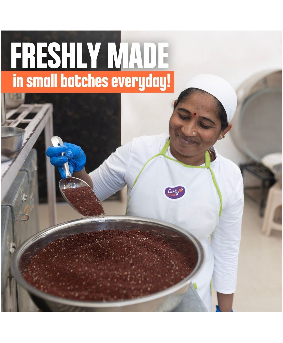 ragi almonds and dates porridge