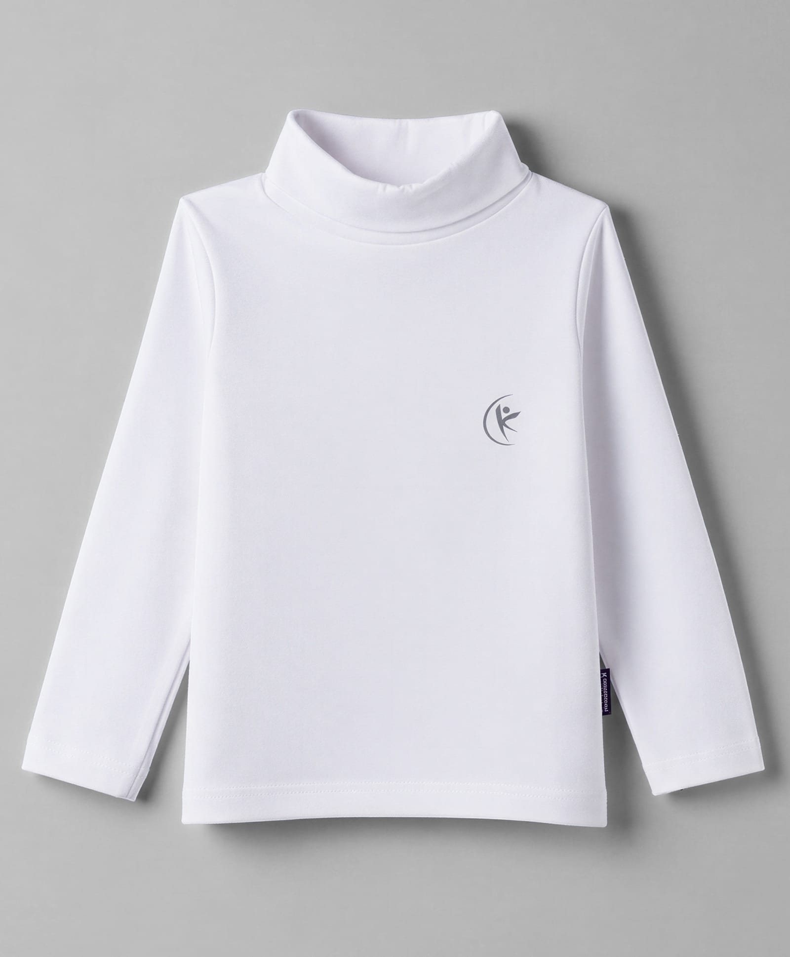 Kiddopanti Cotton Knit Full Sleeves Solid T-Shirt - White-picture-26