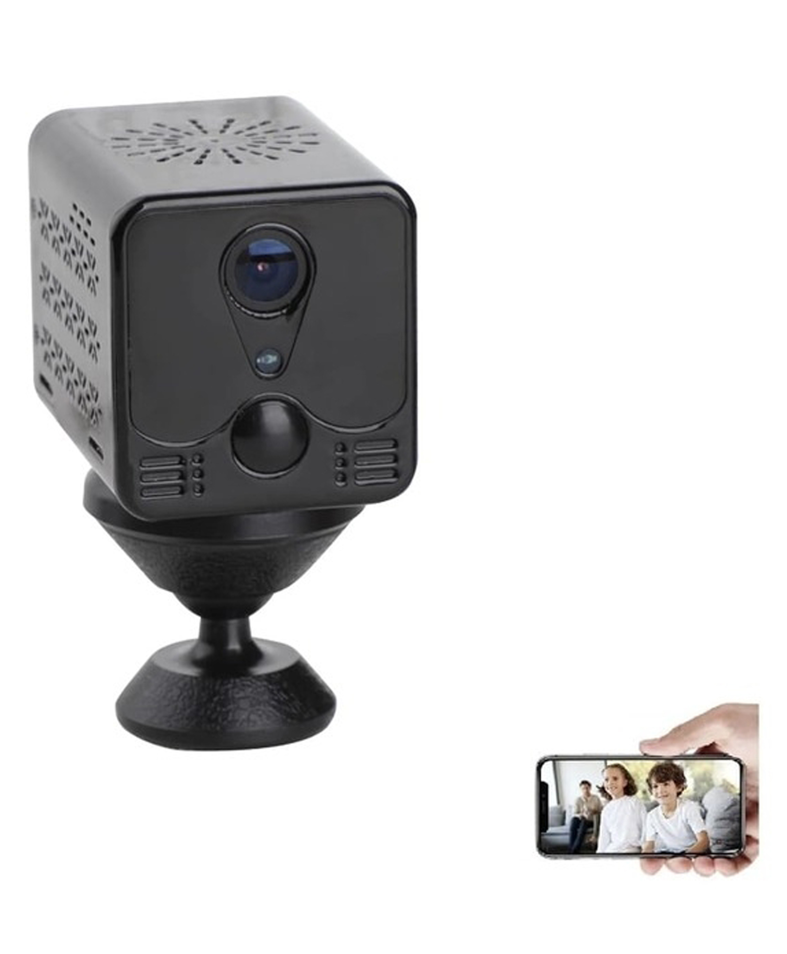 Ausha Monitor 4G SIM CCTV Camera with 2600mAh Battery, 1080P HD, Night Vision, Motion Detection & Two Way Audio for Home Security, Black-picture-21