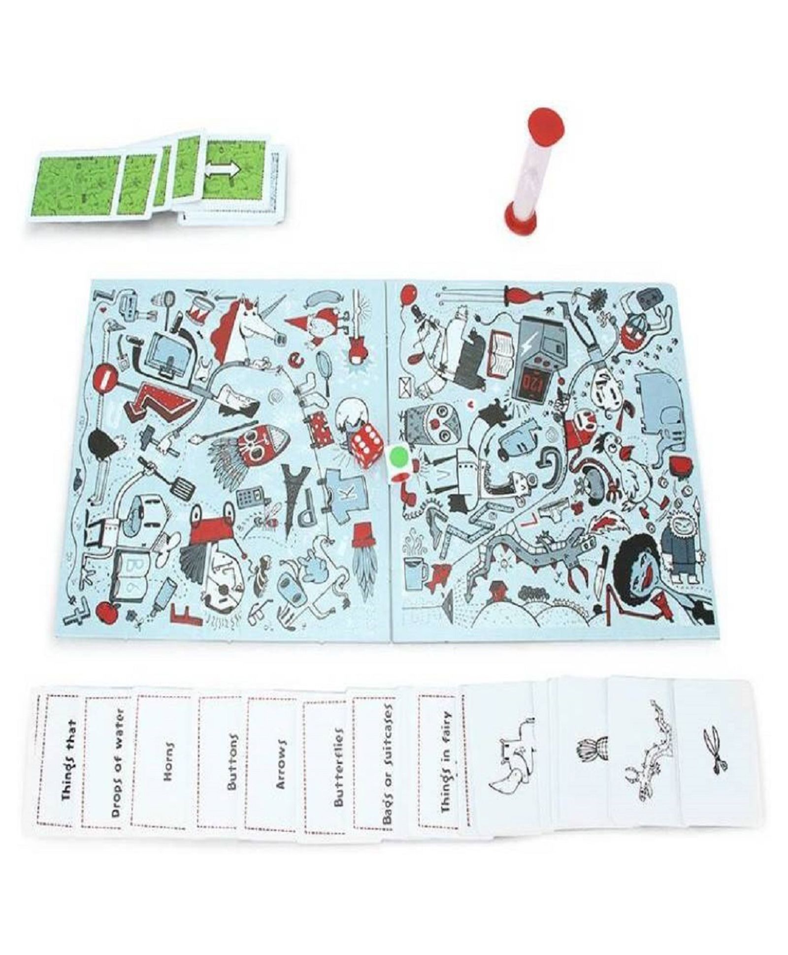 Yamama Akrobo Pictureka Find It Fast Board Game - Multi Colour-picture-12