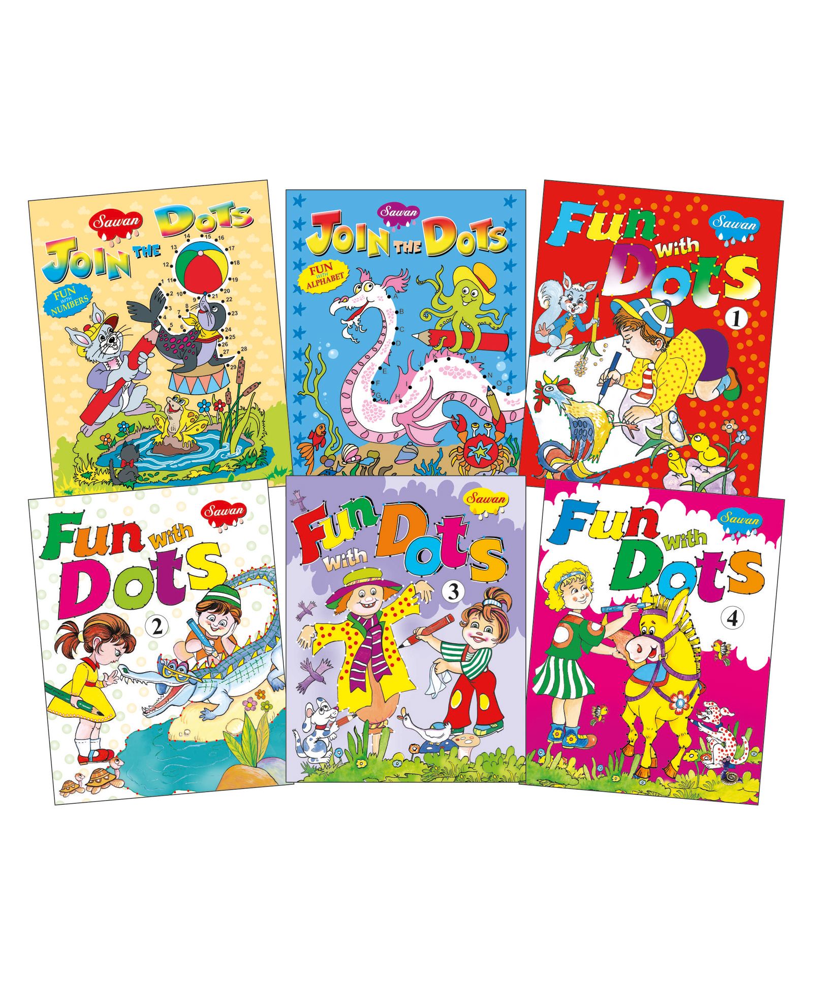 Activity Books Set of 6 - English-image-44