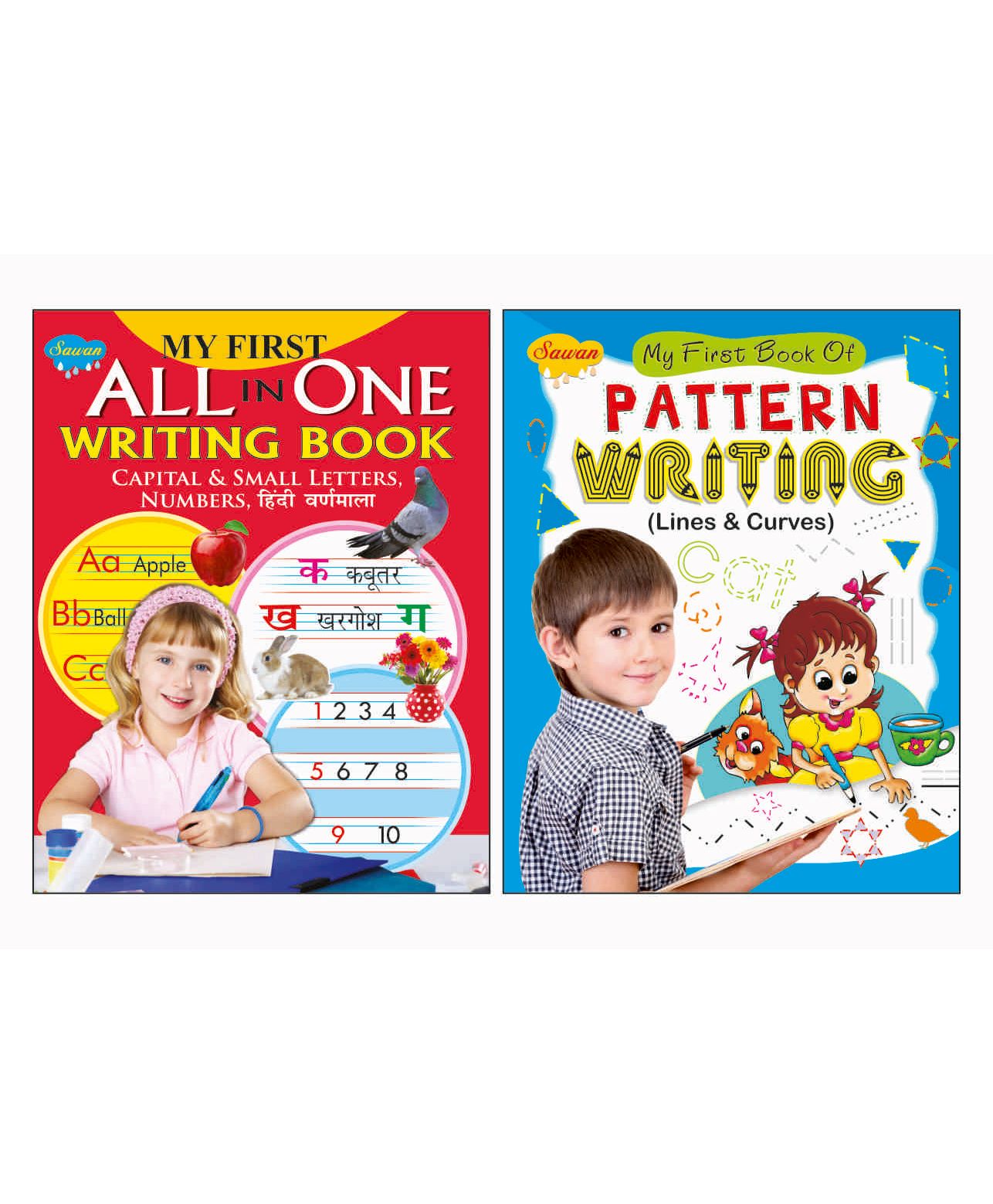 Writing Activity Books Set of 2 - English & Hindi-image-21