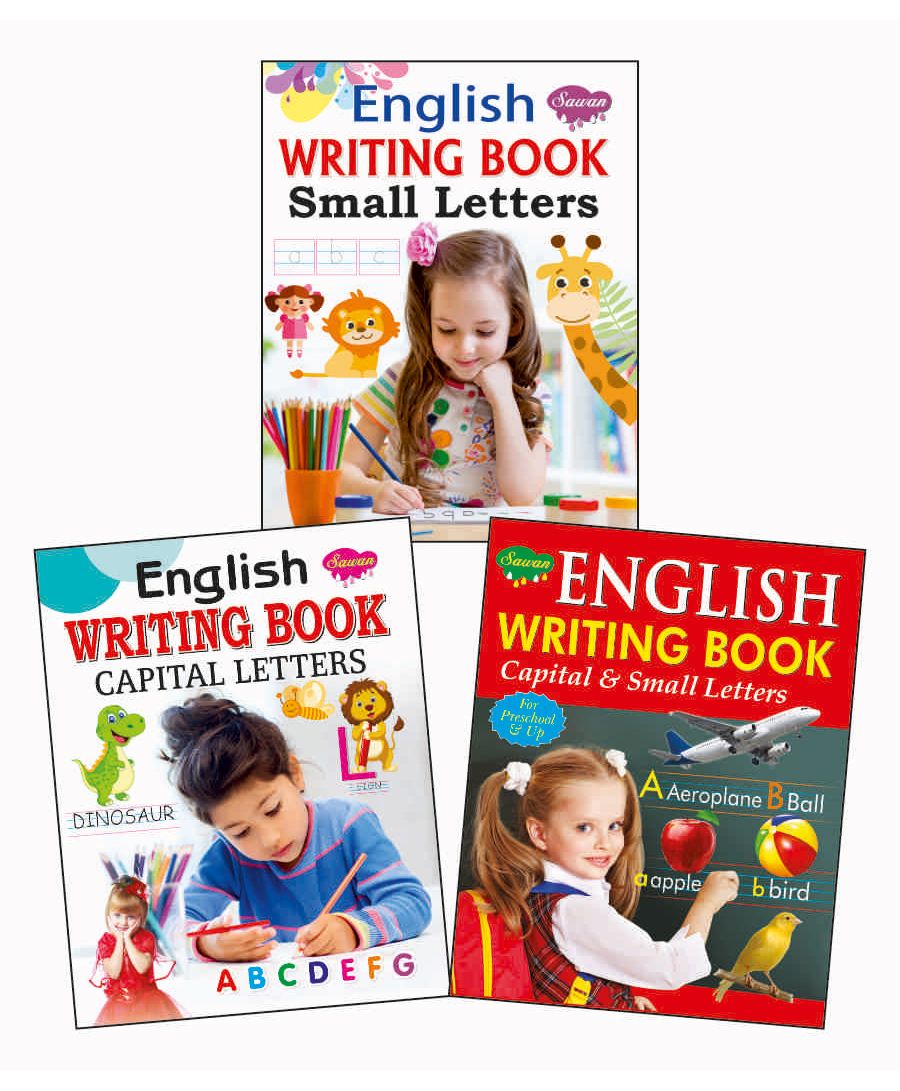 Writing Activity Work Books Set of 3 - English-image-29