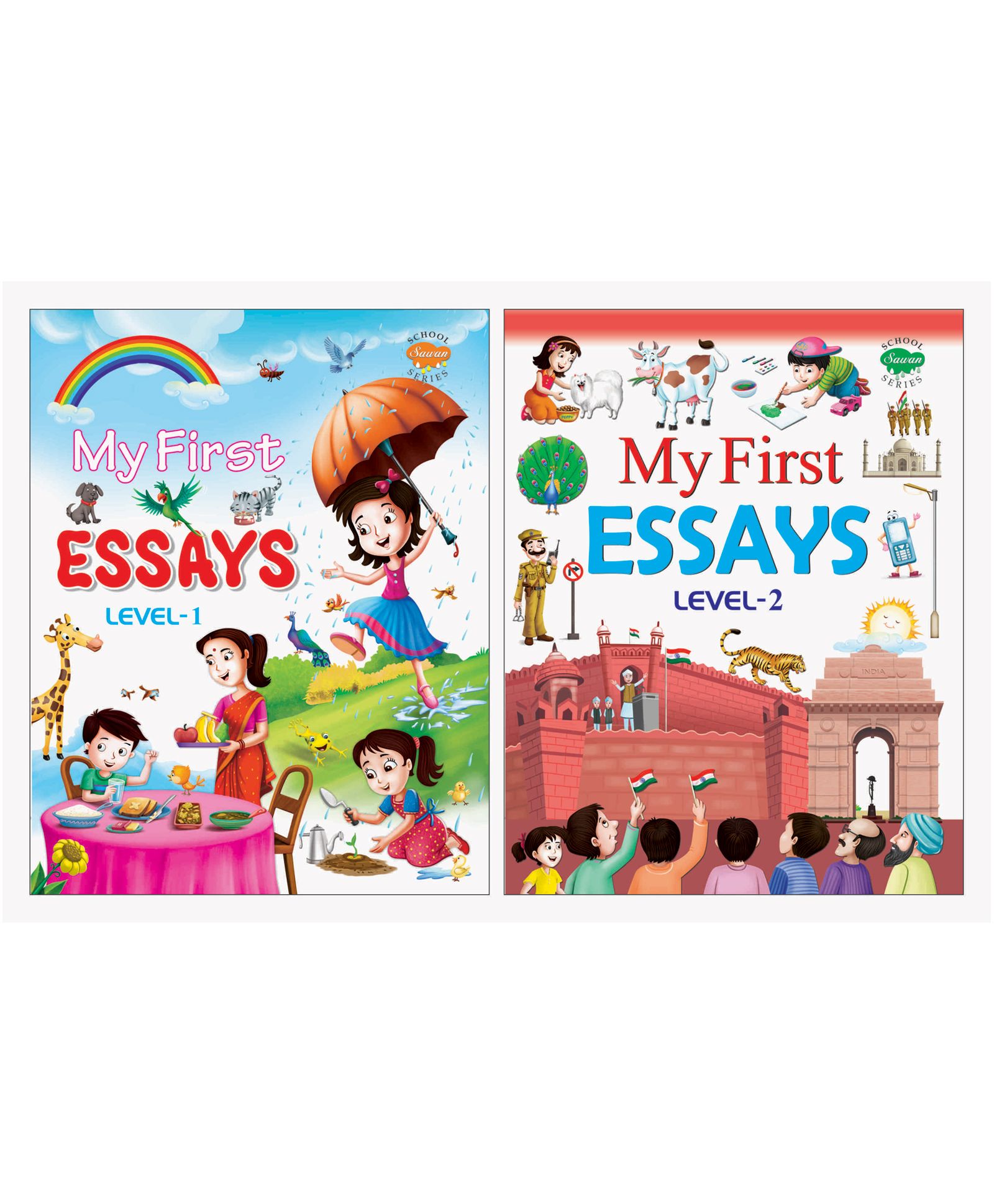 My First Essays Books Level 1 & 2 Pack of 2 - English-image-33
