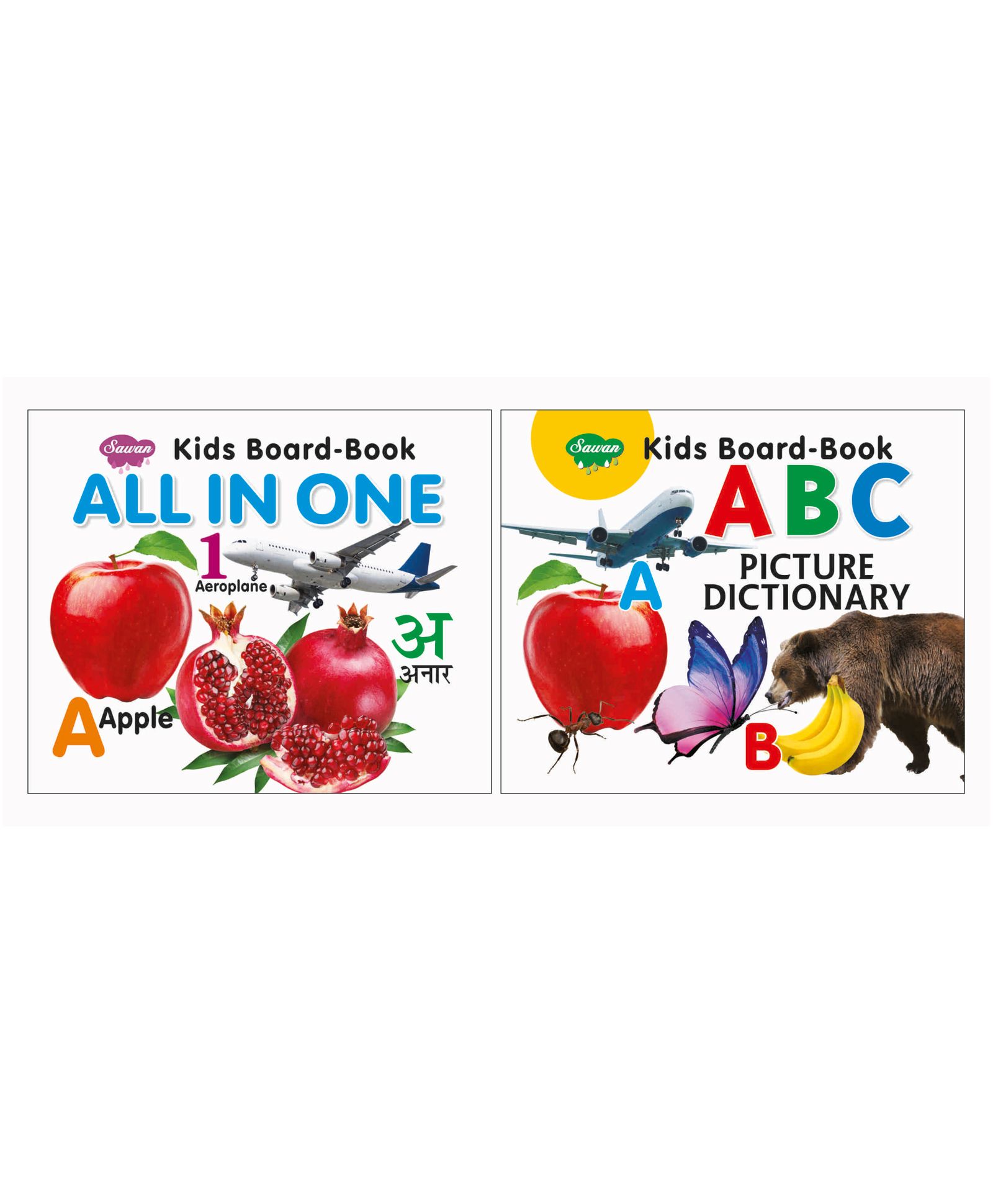 Kids Board Books Pack of 2 - English Hindi-image-21