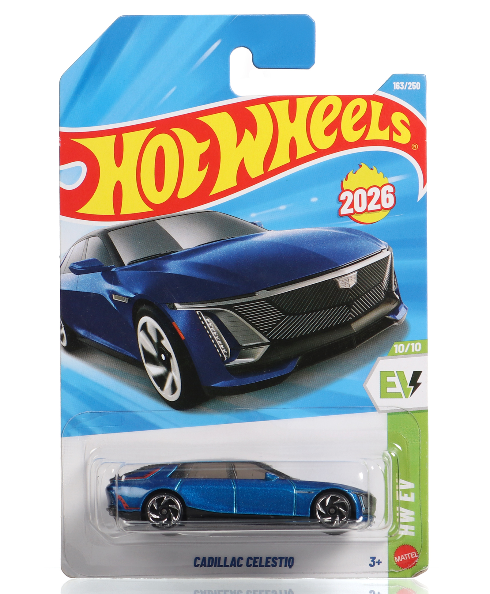Hot Wheels Cadillac Celestiq (163/250) Die Cast Toy Car - Blue-image-13