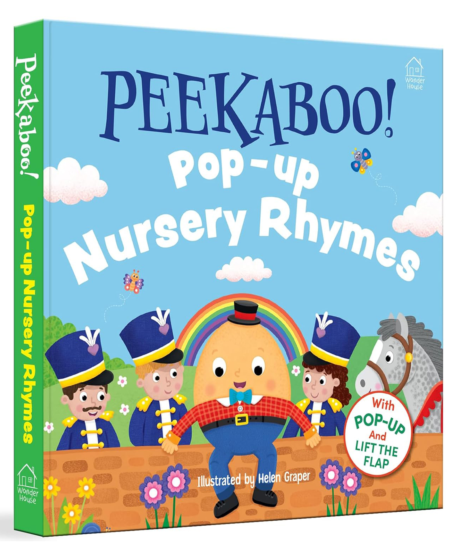 Peekaboo! Pop-Up Nursery Rhymes Novelty Books Pack of 1- English-image-4