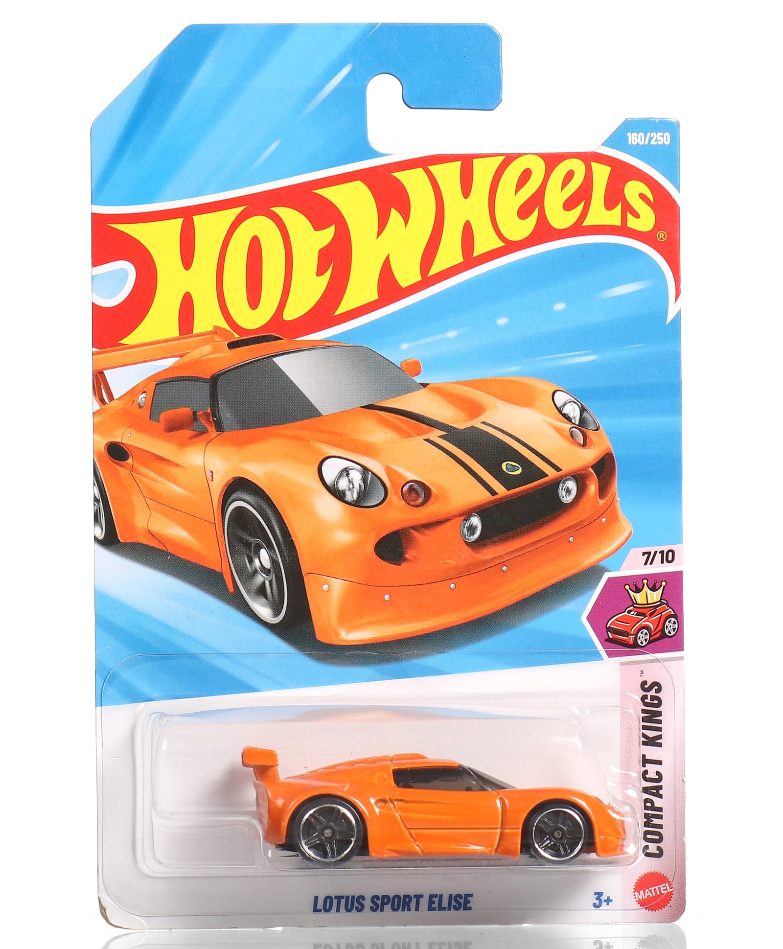 Hot Wheels Lotus Sport Elise (160/250) Die Cast Toy Car - Orange-picture-5