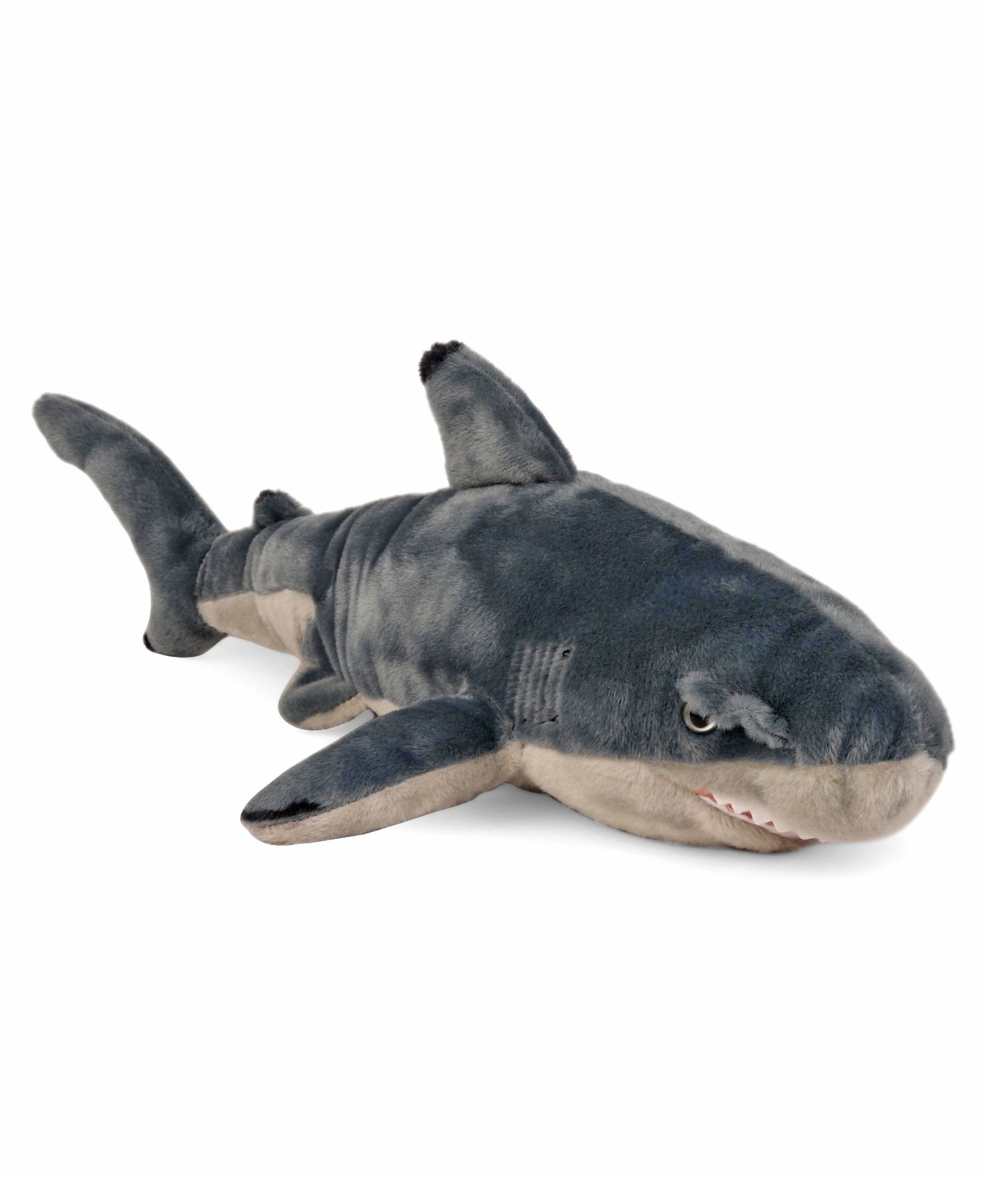 Wild Republic Shark Soft Toy Black & Grey - Height 59 cm-picture-1