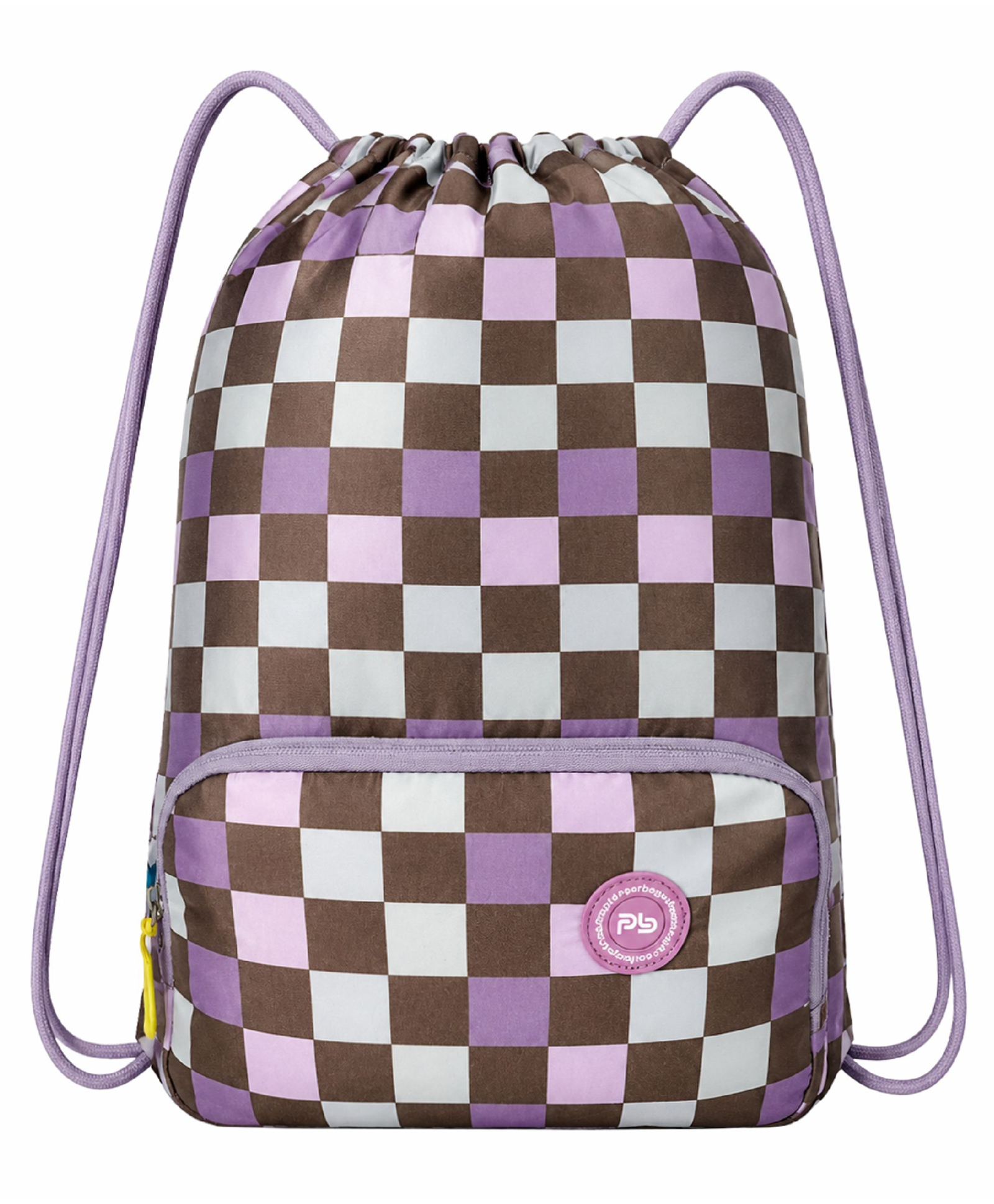 Pearlbags 19 Inches Premium Drawstring Backpack - Lavender-picture-31