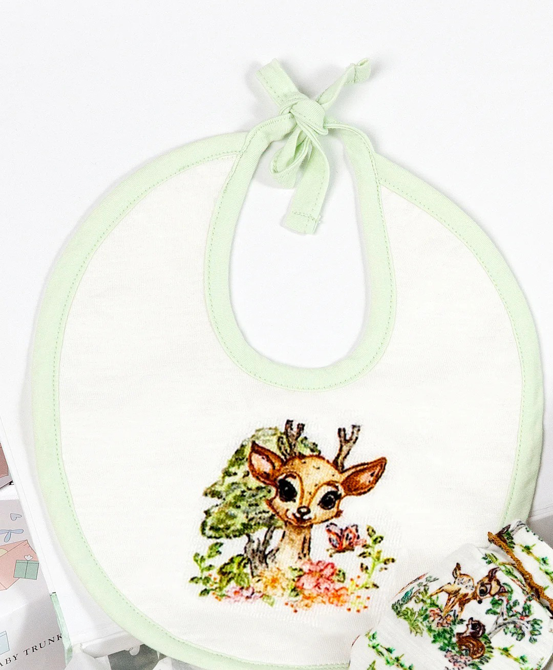 The Baby Trunk Baby Bib - Bambi - Multi-image-30