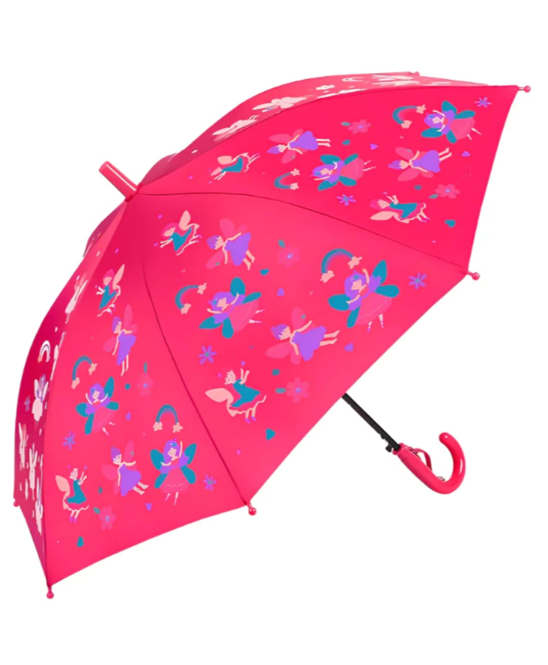 CHAATEWALA Fairies Printed Water Activated Colour Shift Umbrella - Pink-picture-23