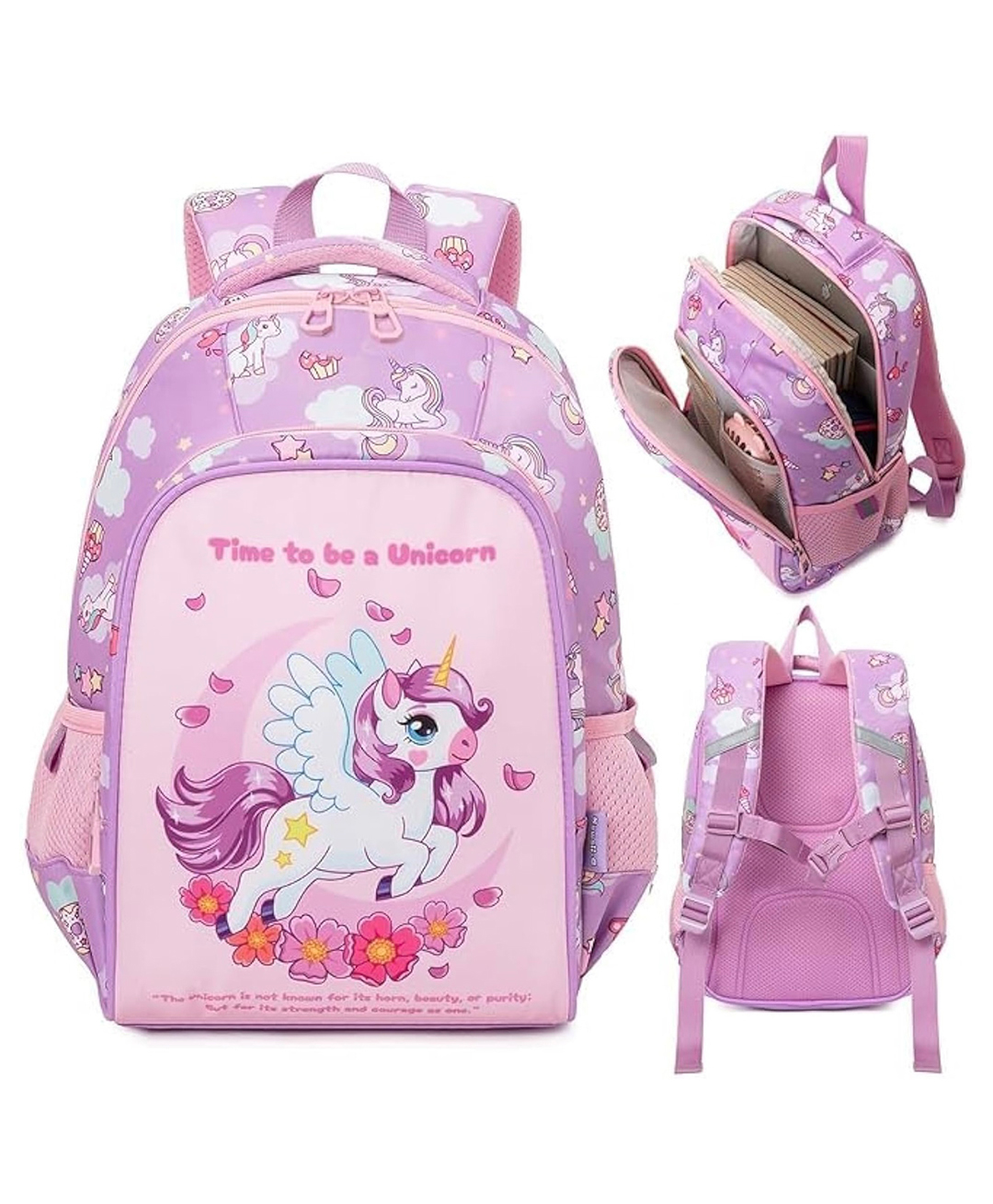 ARCADE TOYS 14 Inches Design Backpack with Front Pocket Lightweight, Durable, Eco-Friendly School Bag for Toddlers & Preschool- MULTICOLOUR-picture-10