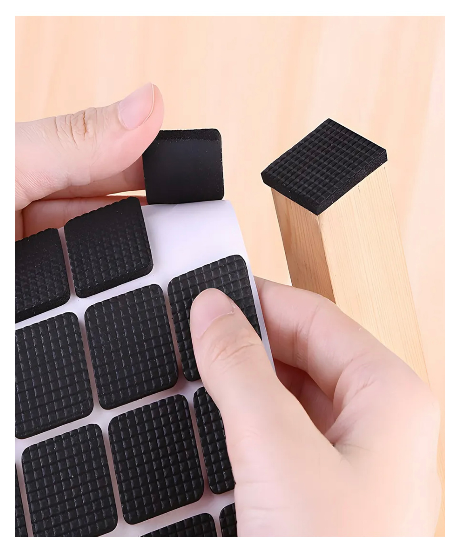 ARCADE TOYS 16 Pcs Premium Self Adhesive Furniture Pads, Anti Scratch Floor Protectors for Furniture Legs and Hardwood Floors - Multicolour-image-43