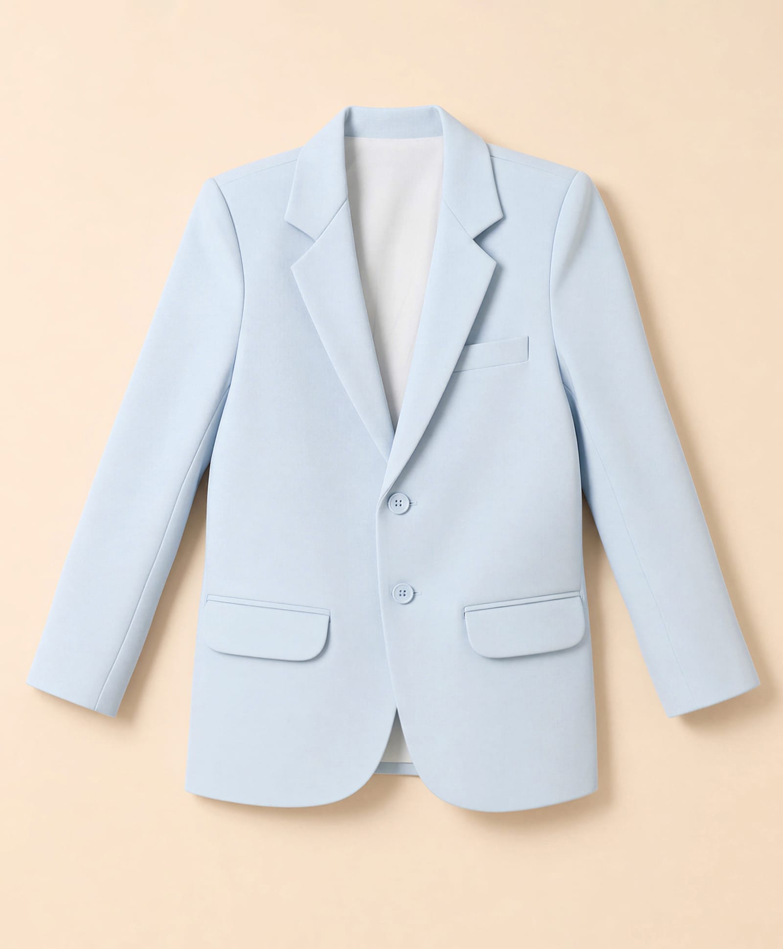 Pine Kids Knit Full Sleeves Solid Colour Blazer - Light Blue-picture-33