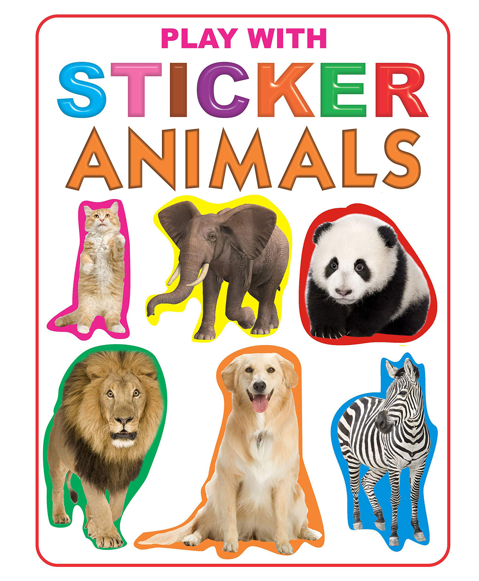 Dreamland Animals Play With Sticker Book for Children-image-37
