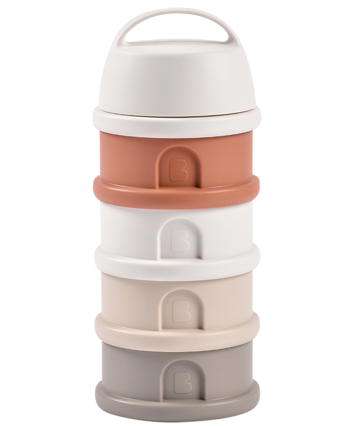 Beaba Stacked Formula Container with 4 Compartments Terracotta - 400 ml-picture-24
